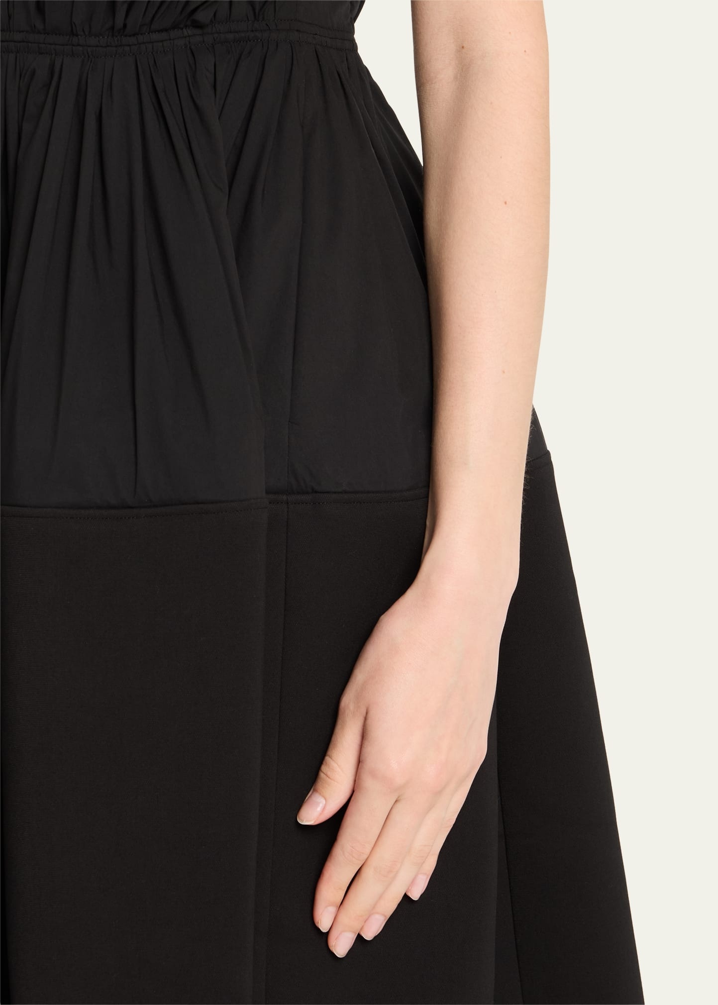 Mika Gathered Sleeveless Midi Dress - 5