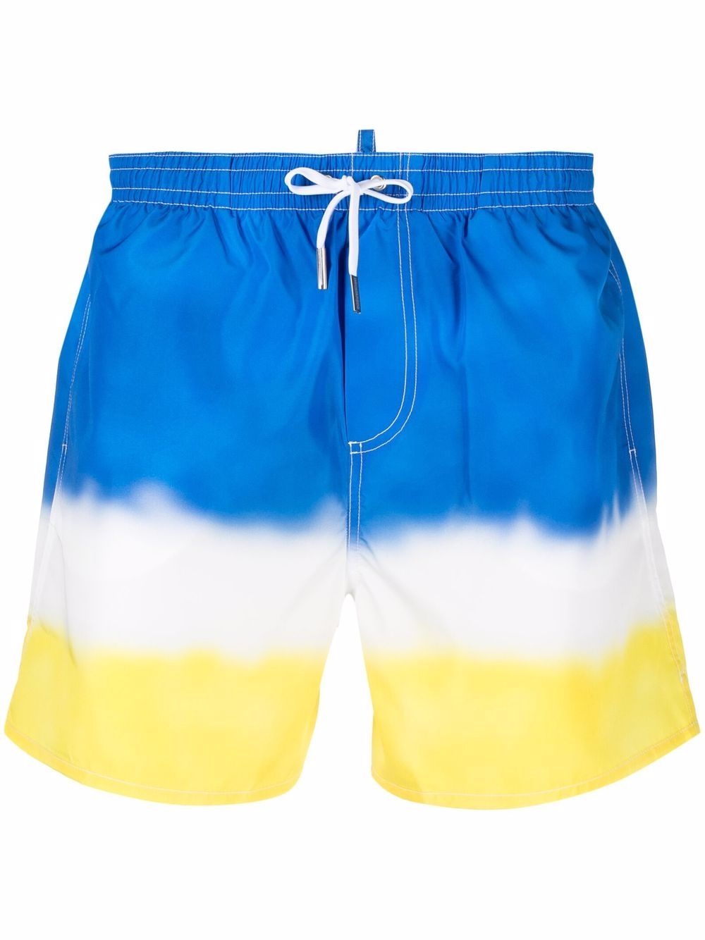 gradient-effect drawstring swim shorts - 1