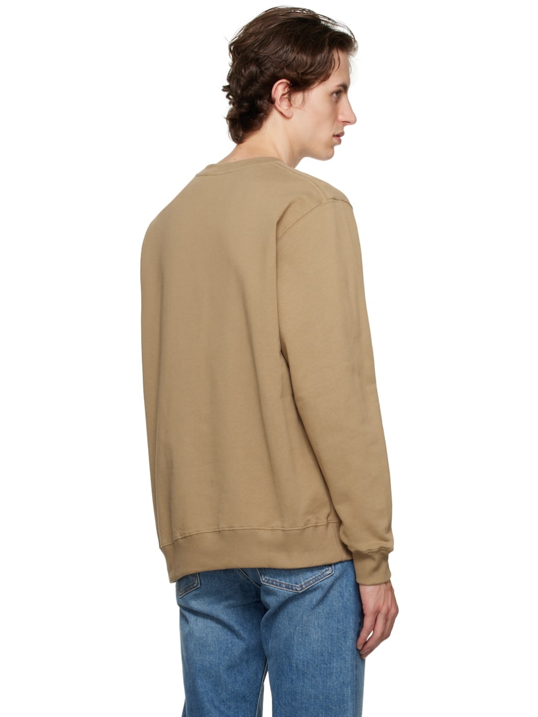 Beige Story Small Sweatshirt - 3