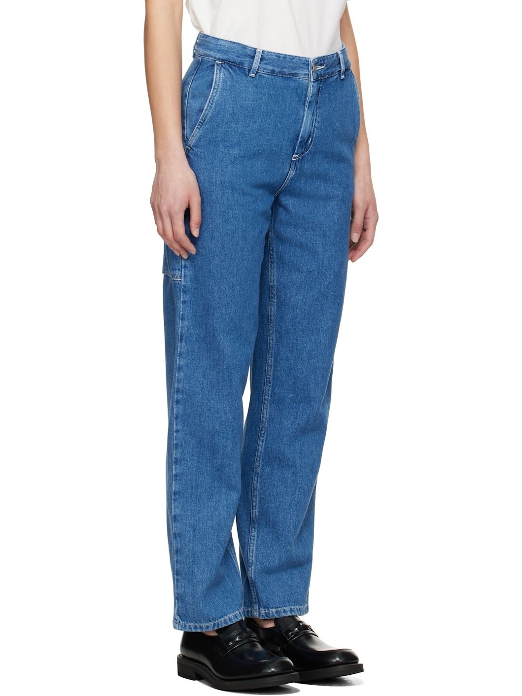 Blue Pierce Straight Jeans - 2