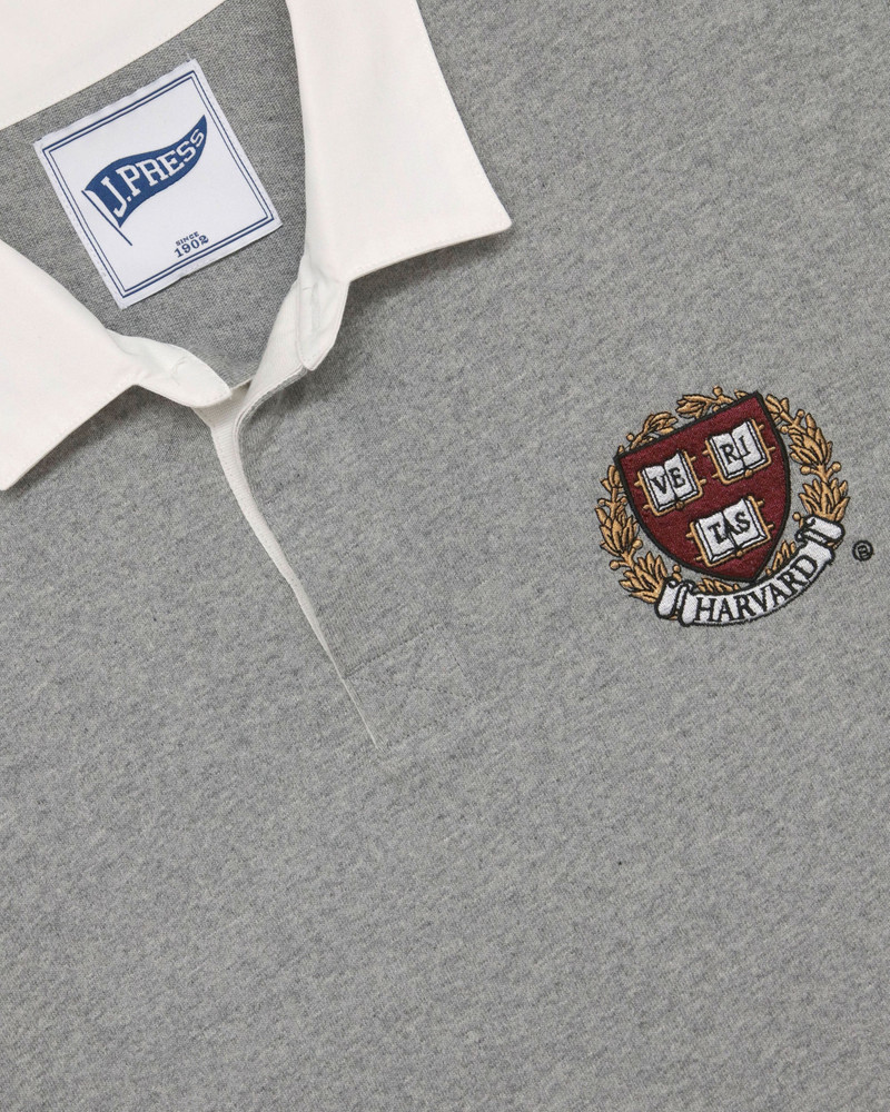 J. PRESS HARVARD CREST  RUGBY SHIRT outlook