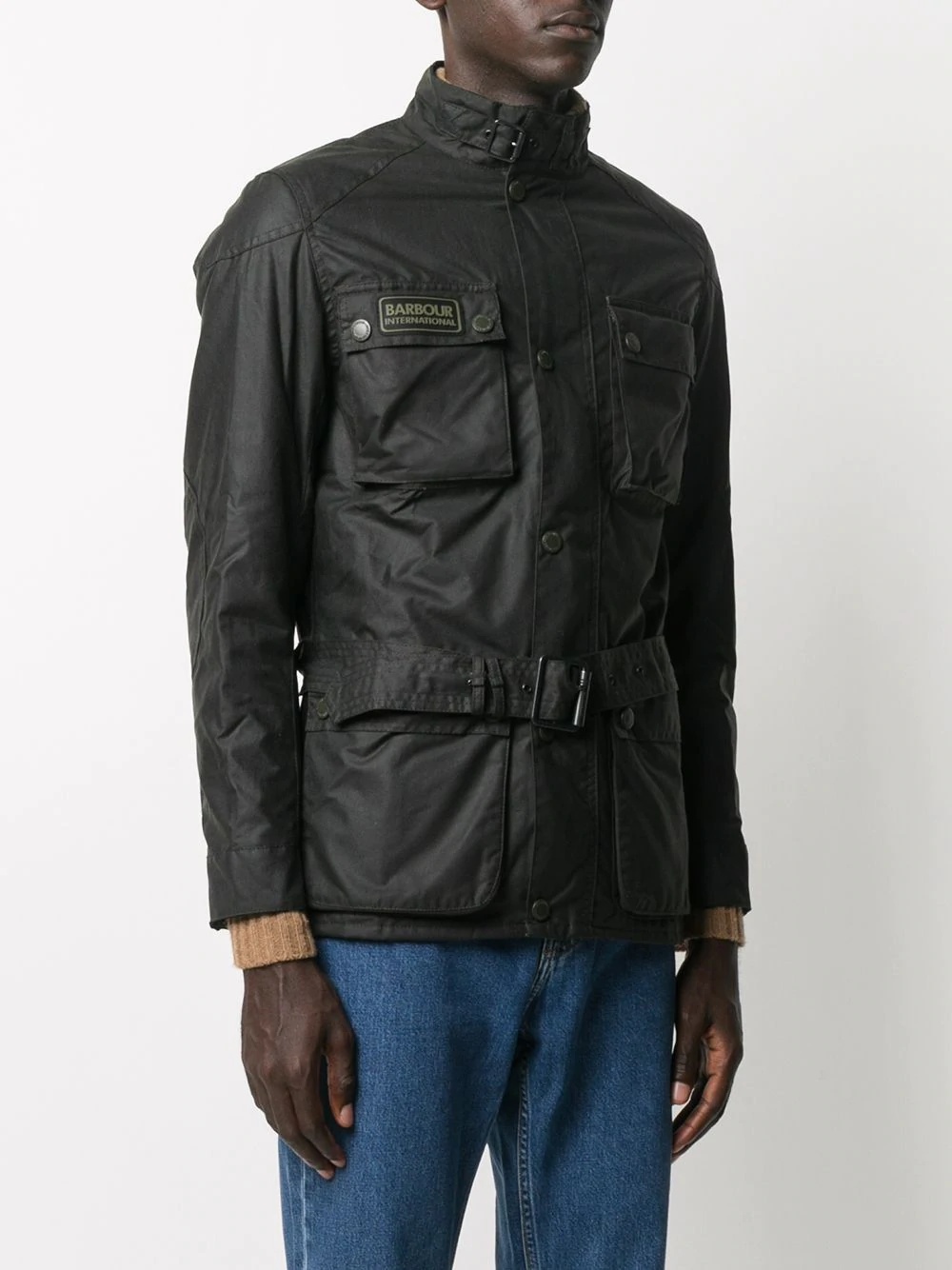 belted jacket - 3