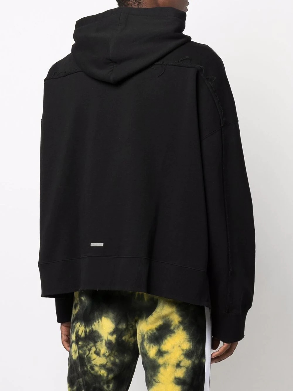 graphic-print cotton hoodie - 4