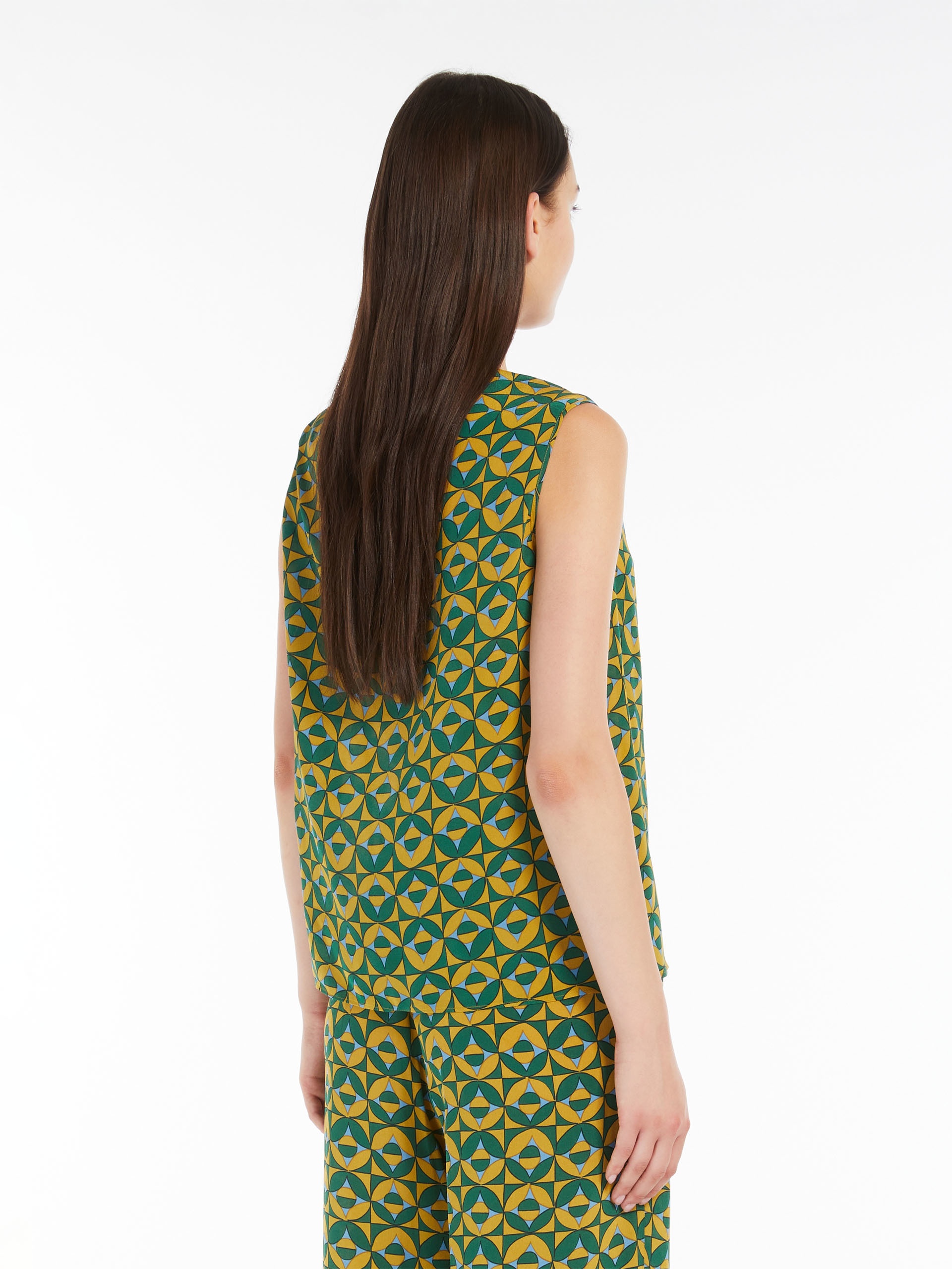 LONZA Silk crepe de chine top - 4