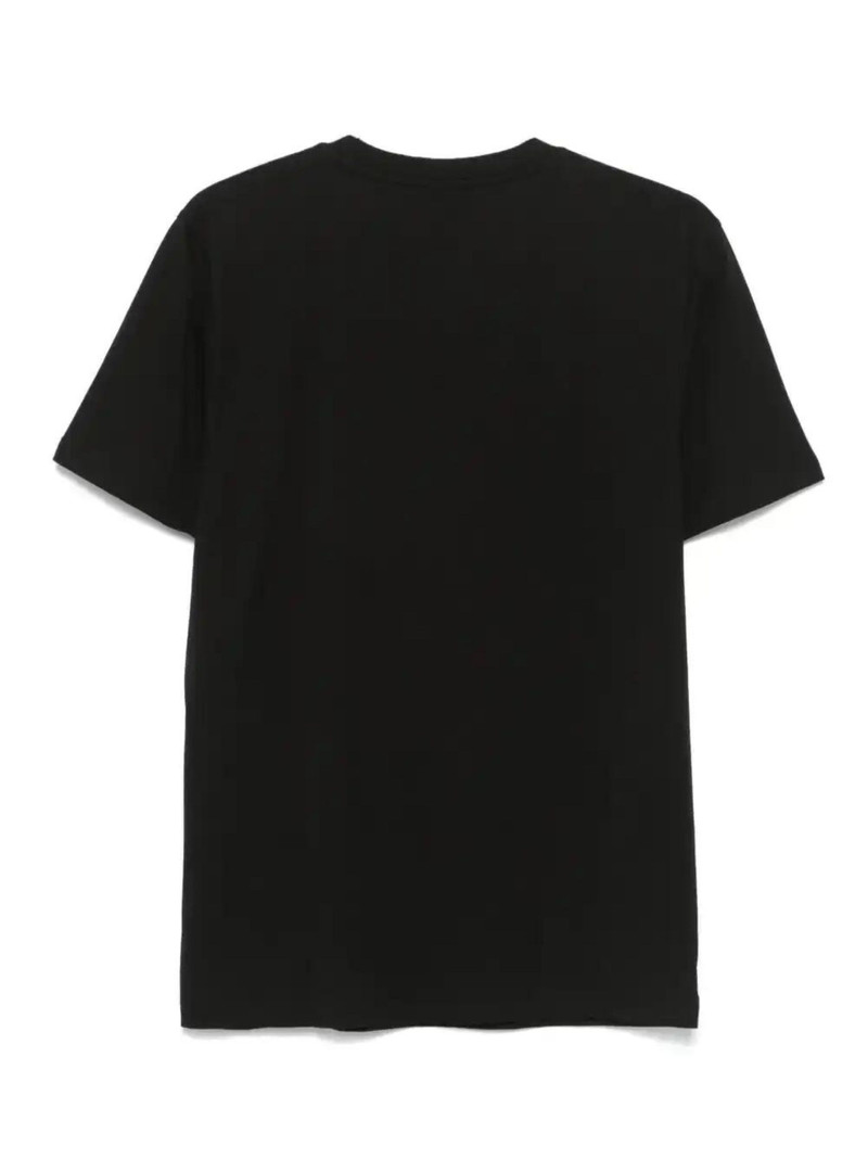 BOSS rubberised-logo cotton T-shirt outlook