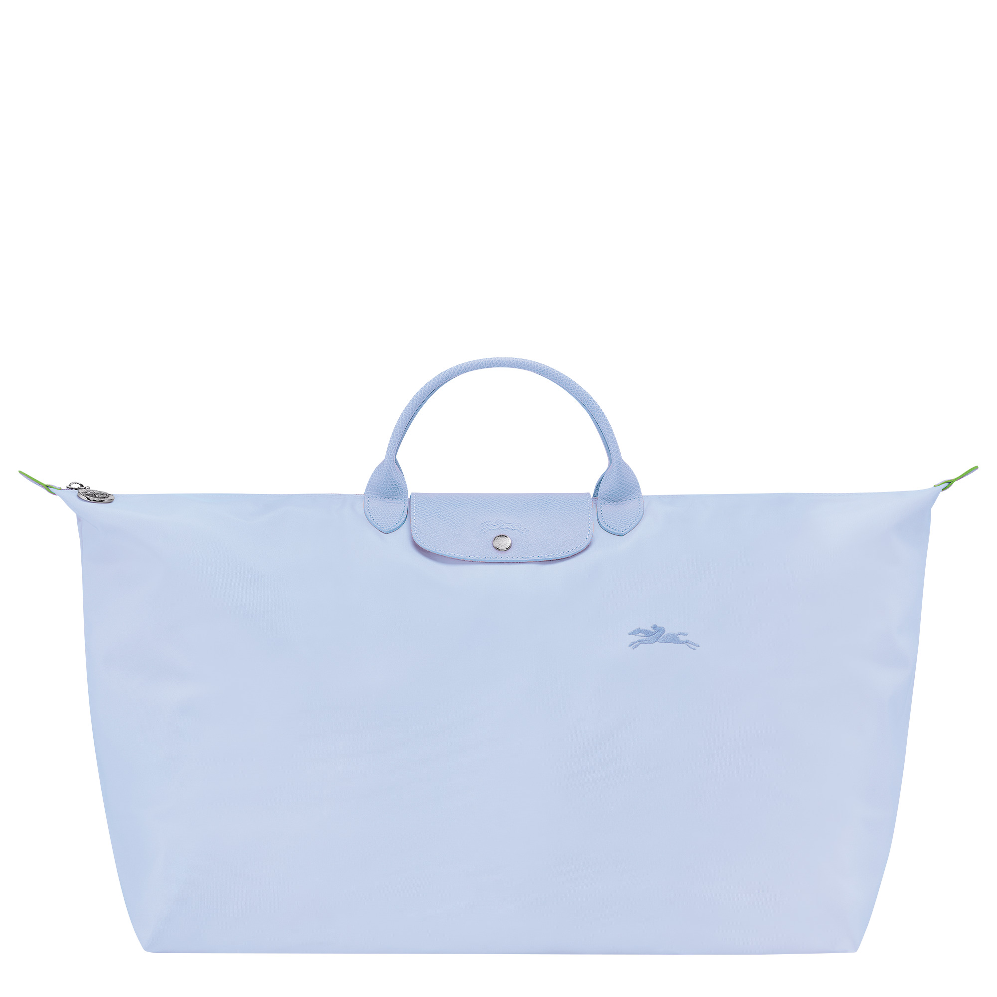 Le Pliage Green M Travel bag Sky Blue - Recycled canvas - 1