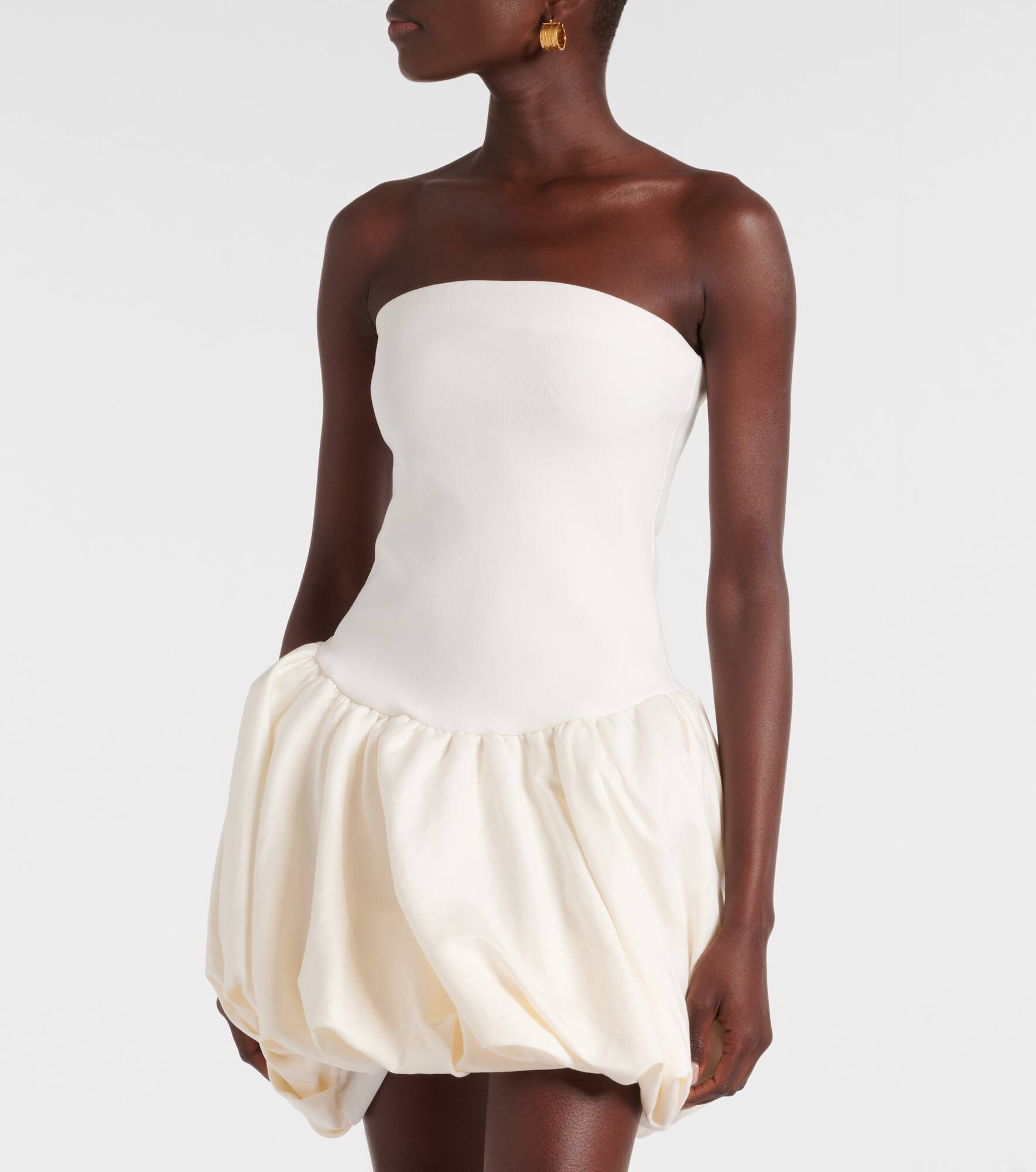 Pollie linen and rayon-blend minidress - 6