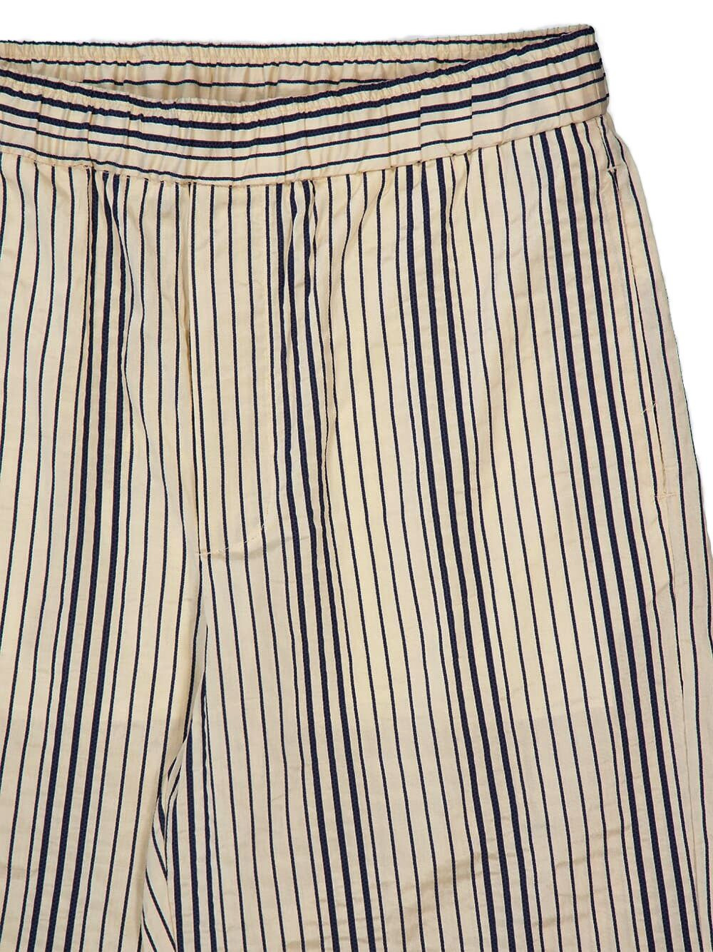 striped elasticated-waist trousers - 4
