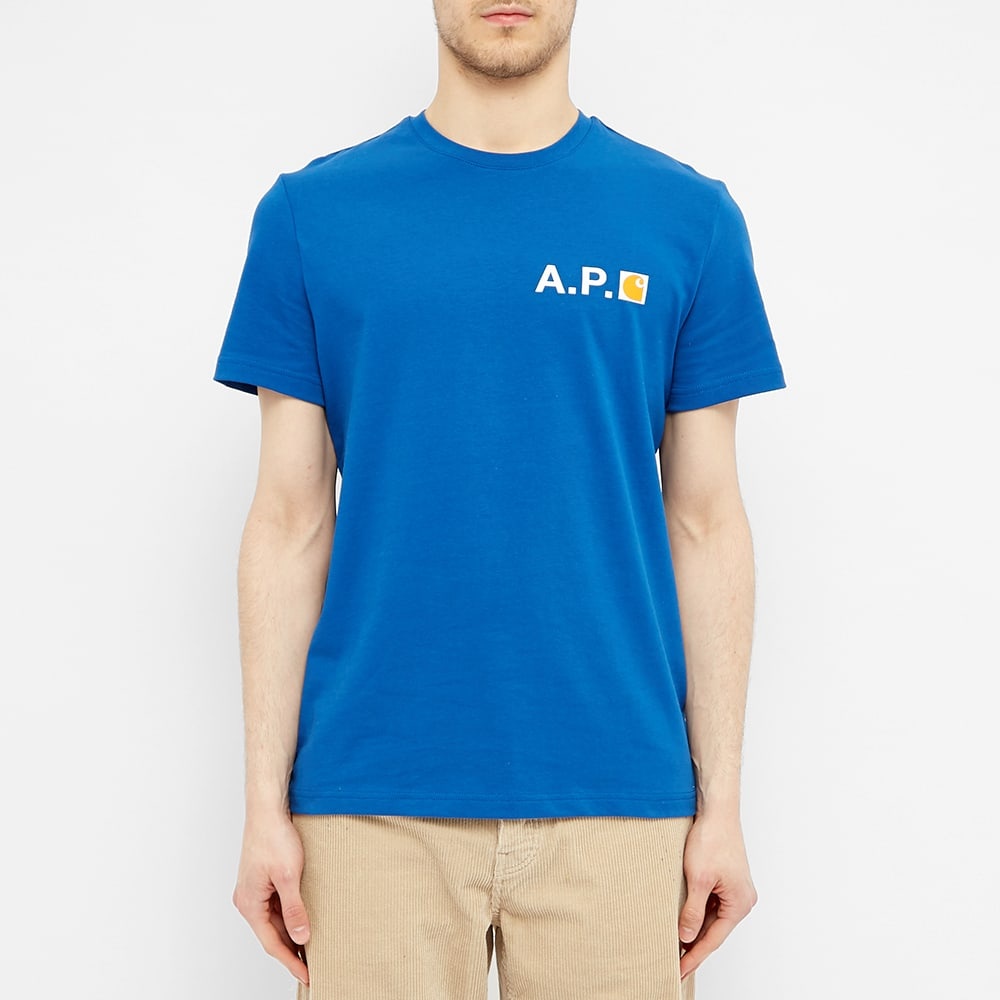 A.P.C. x Carhartt WIP Fire Logo Tee - 4