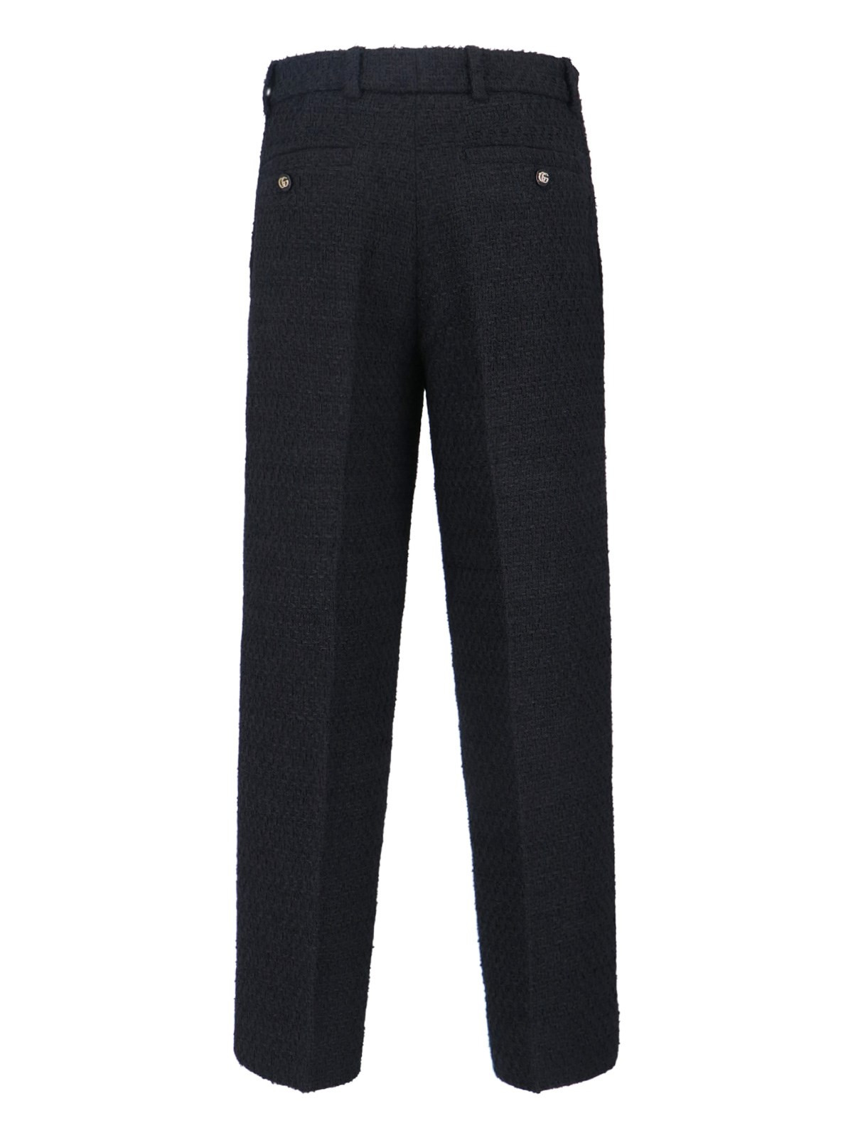 TWEED STRAIGHT PANTS - 2