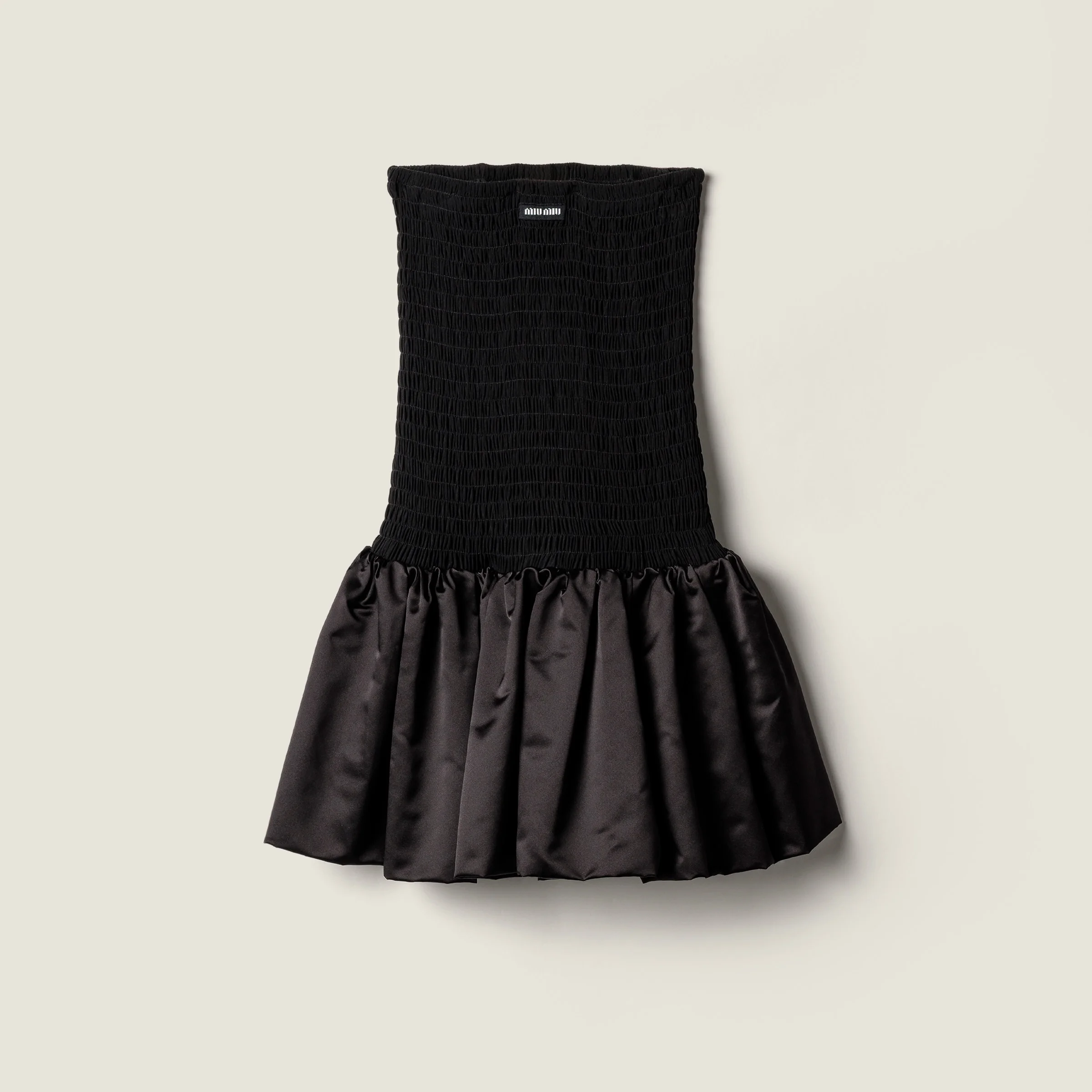 Georgette mini-dress - 1