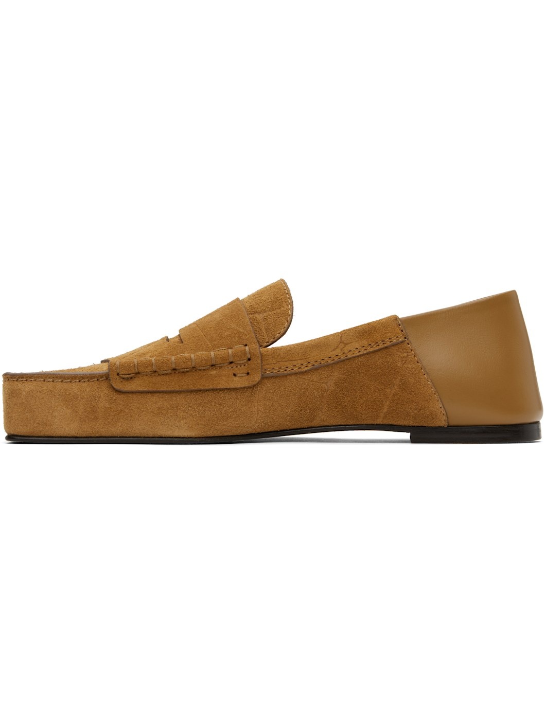 Tan La Croisière 'The Carré' Loafers - 3