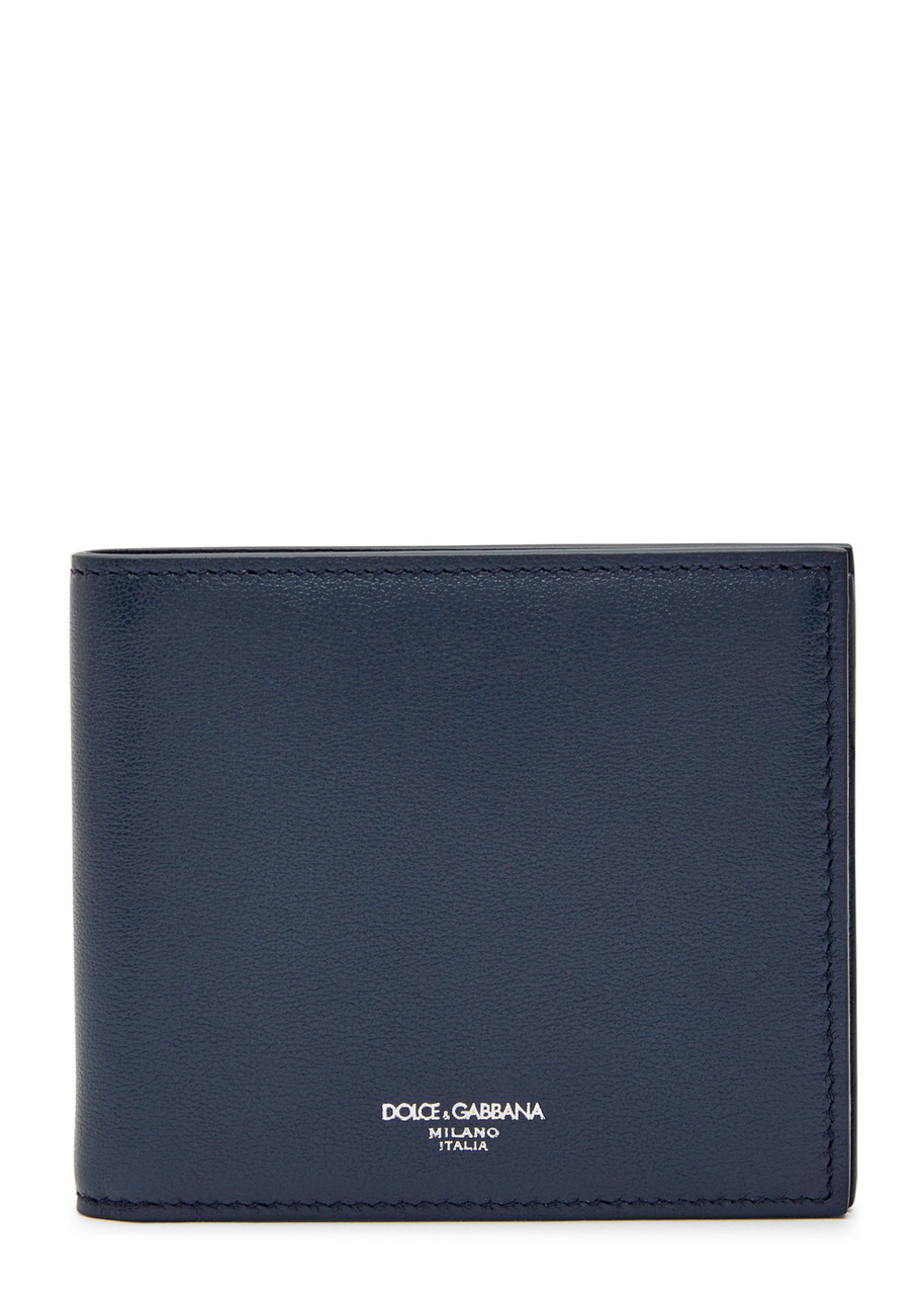 Dolce & Gabbana Logo Grained Leather Wallet - 1