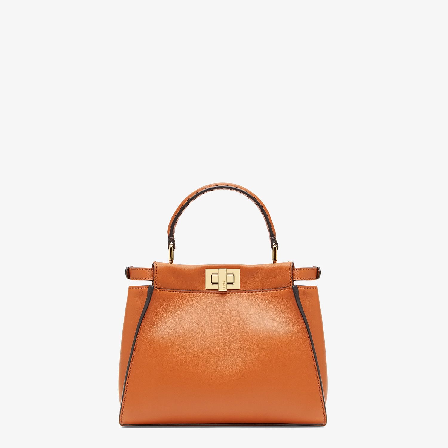 Brown leather bag - 3