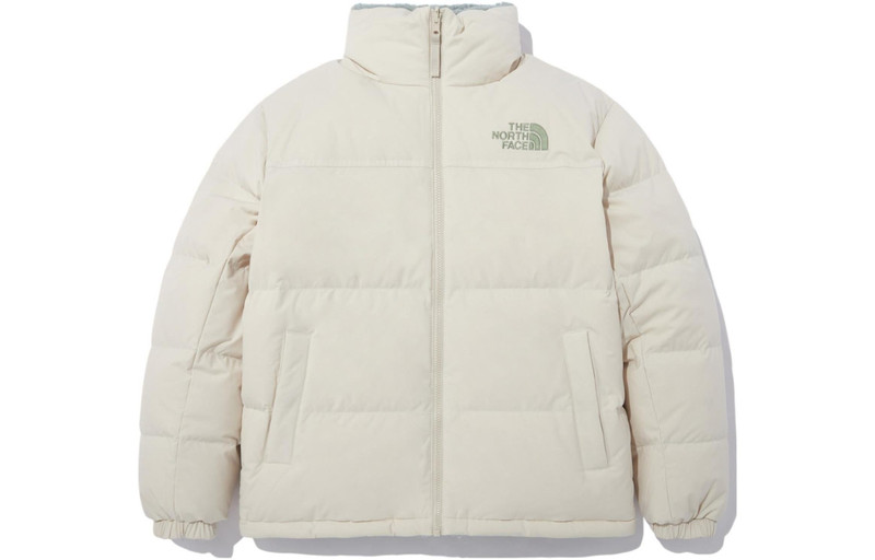 The North Face THE NORTH FACE Logo Winter Puffer Jacket 'Beige' NJ1DN77D outlook
