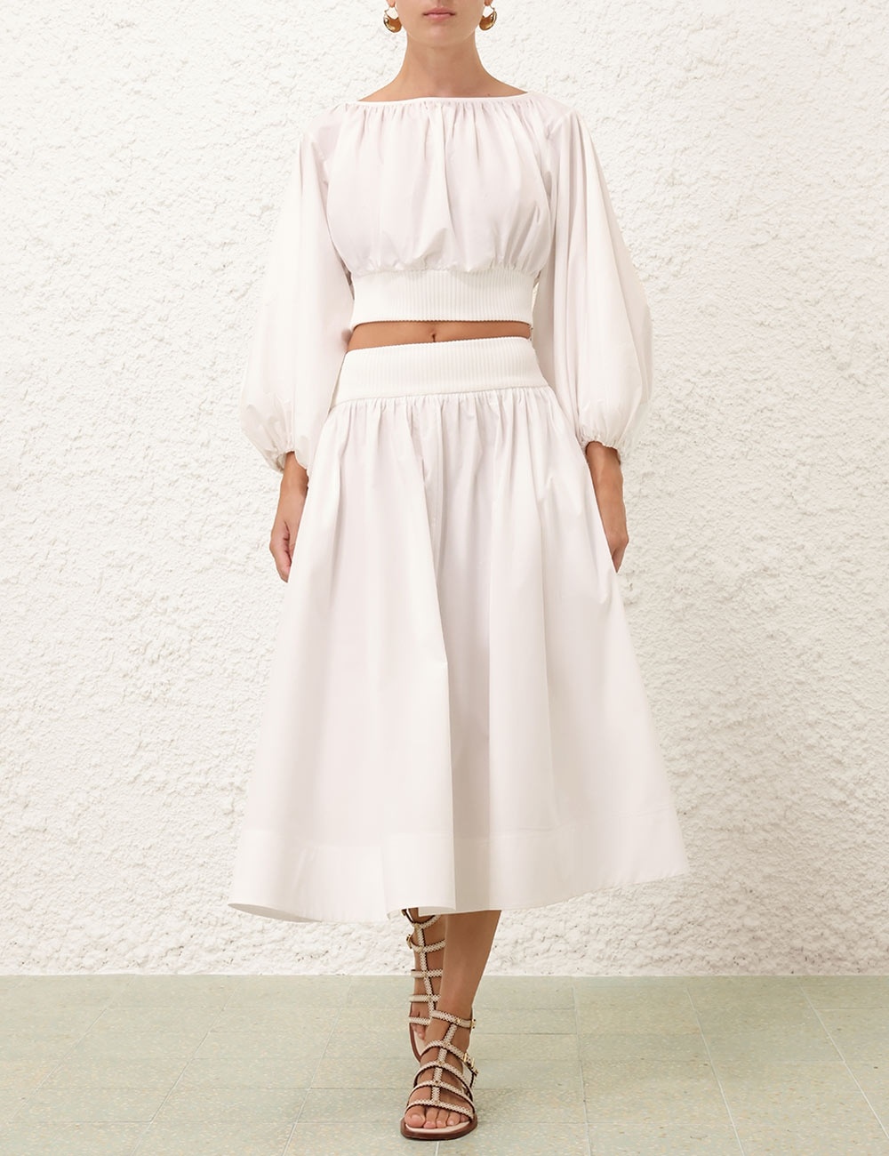 POPLIN SKIRT - 2