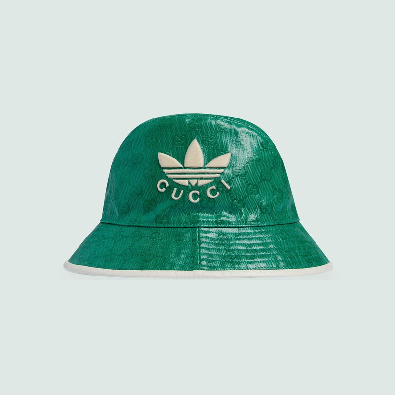 GUCCI adidas x Gucci GG canvas fedora outlook