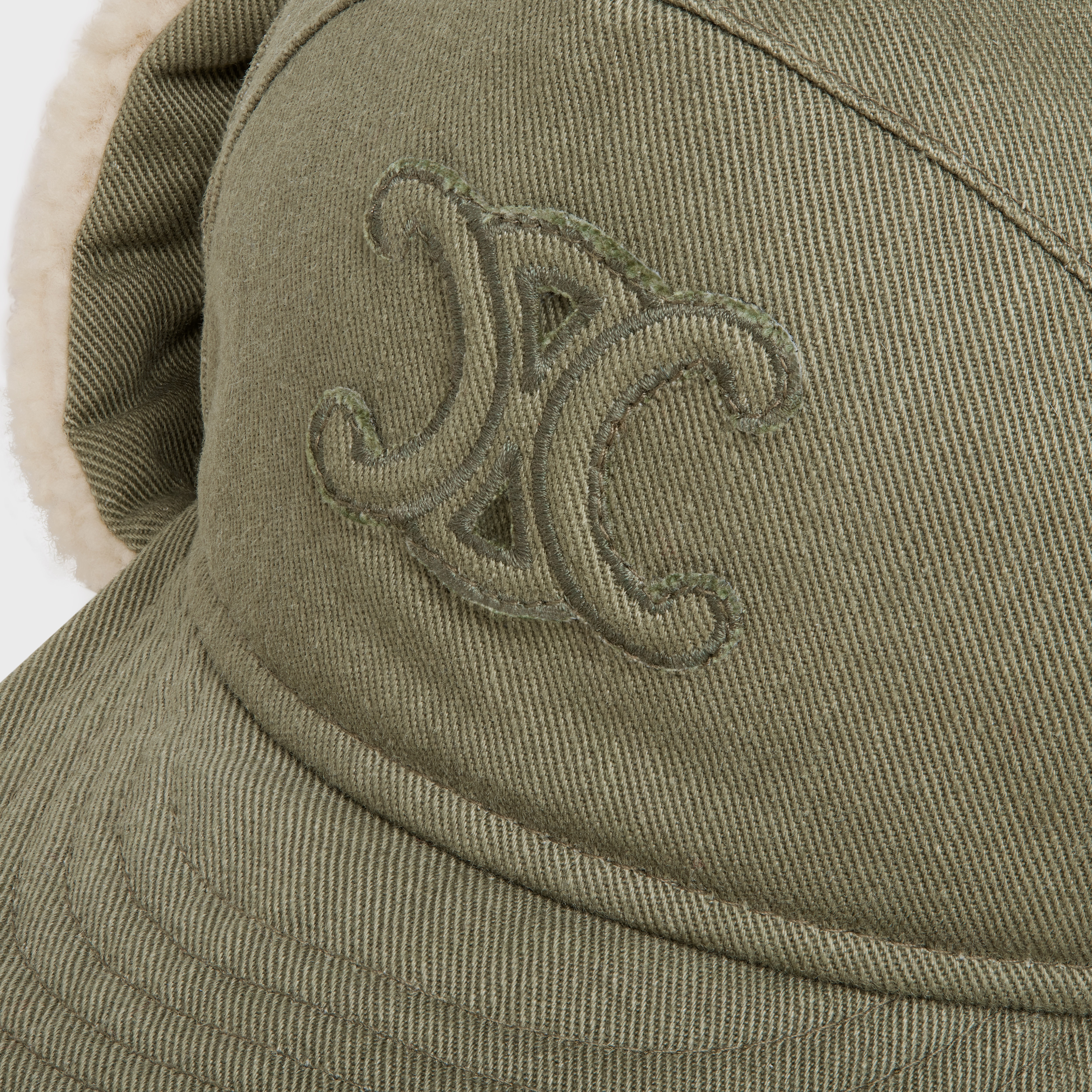 TRIOMPHE CHAPKA HAT IN COTTON GABARDINE - 5