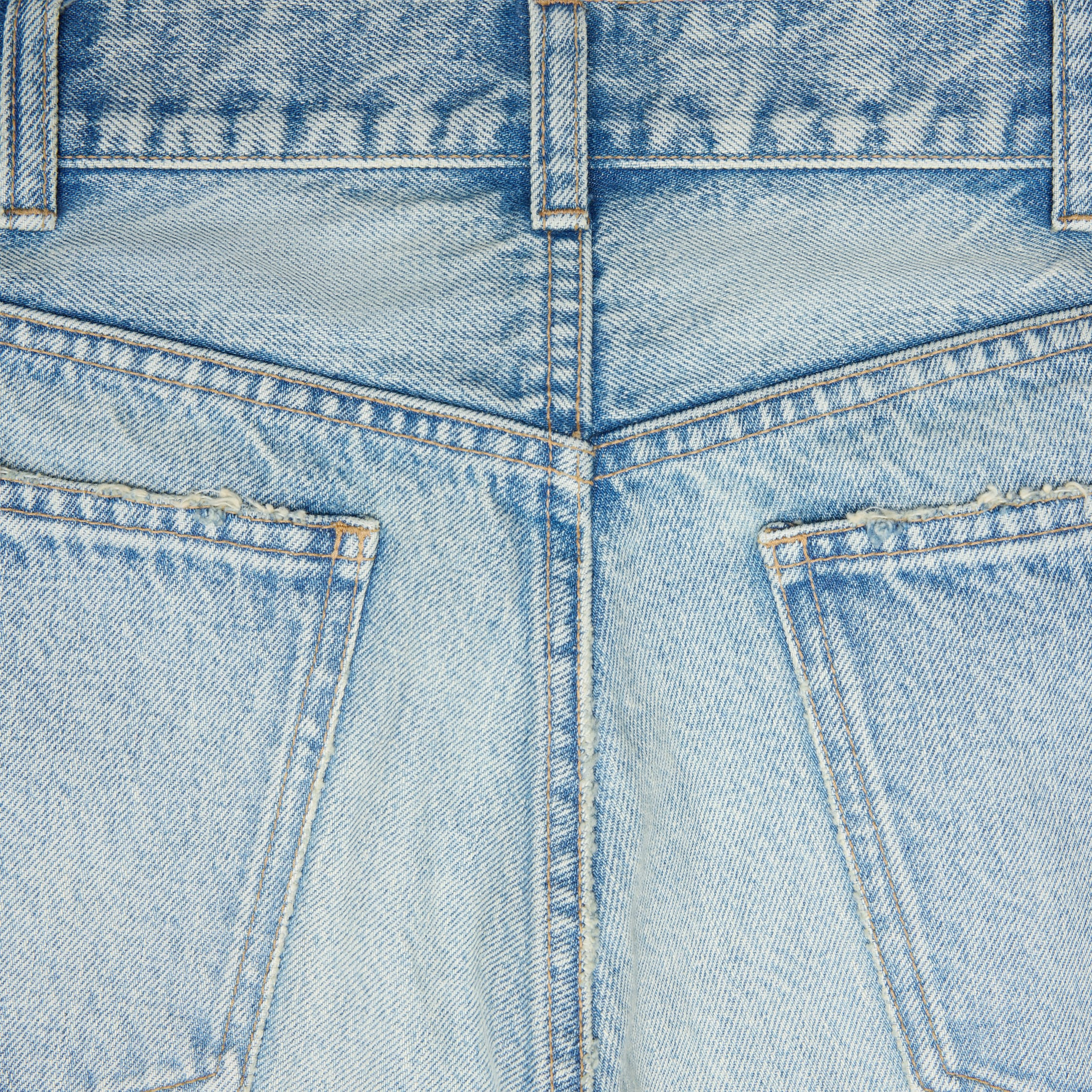 BERMUDAS IN COTTON DENIM - 3