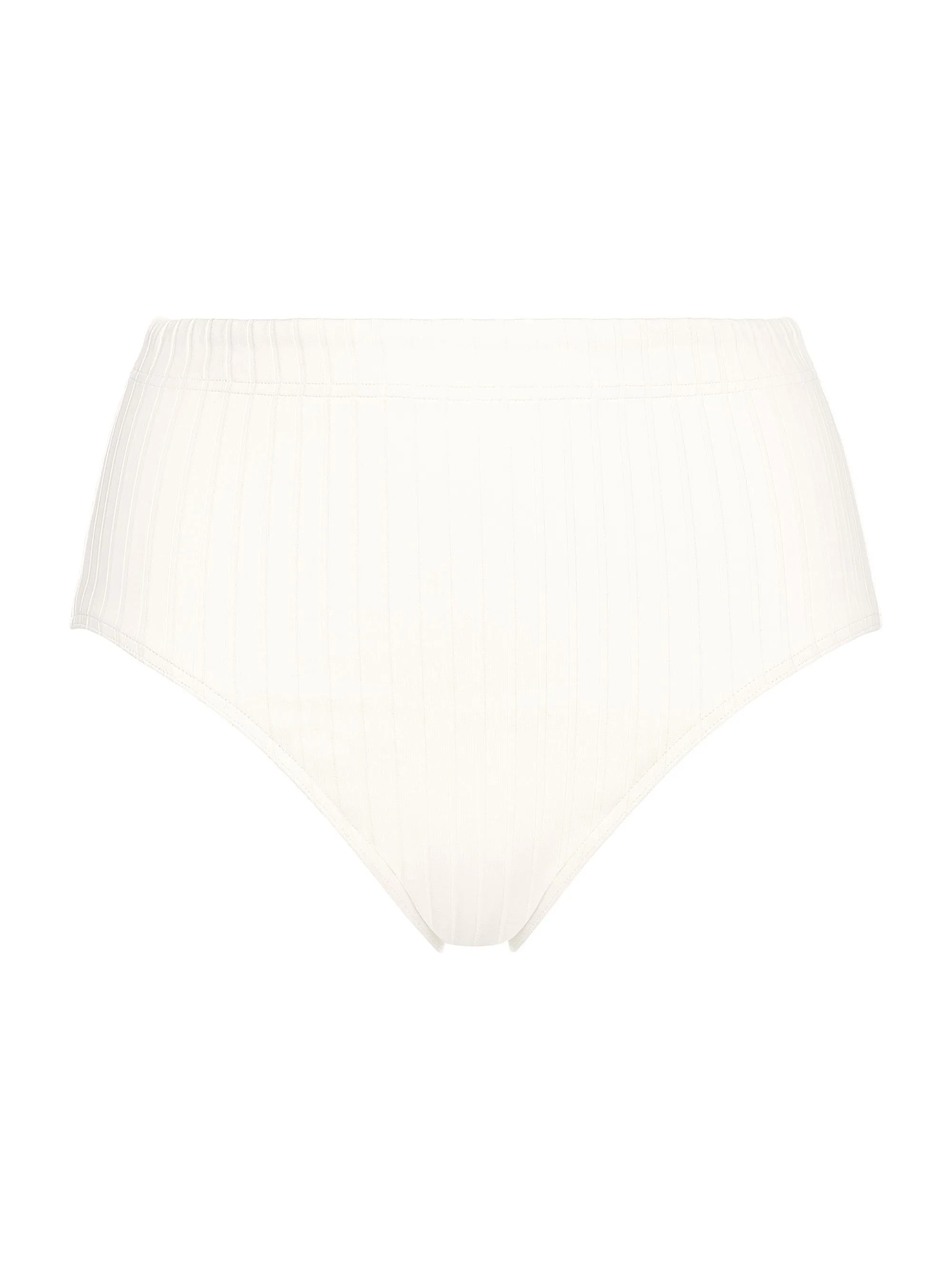 Women's Costa High-Waisted Bikini Bottom - Percale - 1