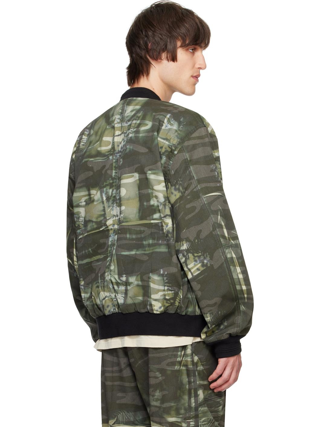 Khaki J-Mertz Bomber Jacket - 3