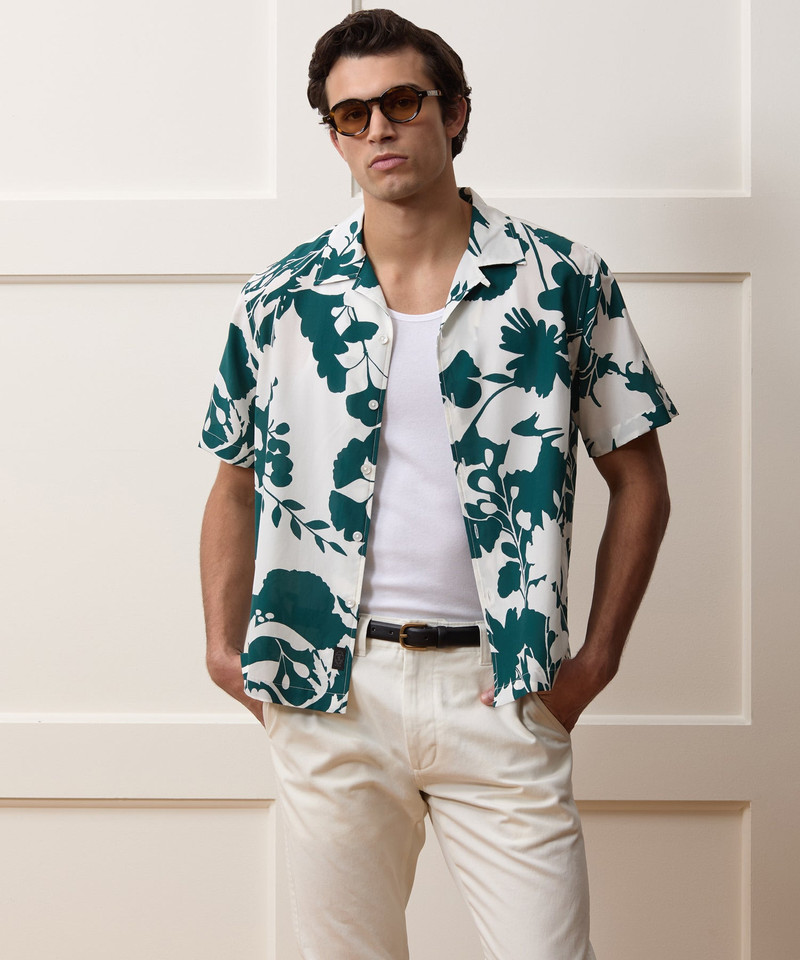 TODD SNYDER Silk-Cotton Capri Shirt outlook