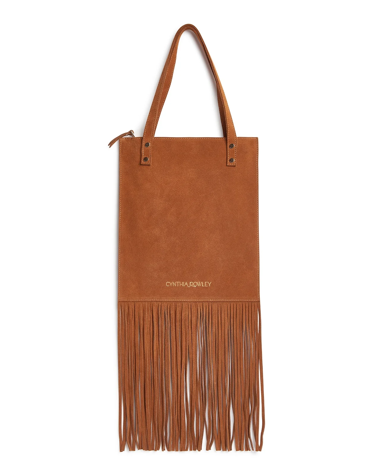 Felicity Fringe Suede Tote - 1