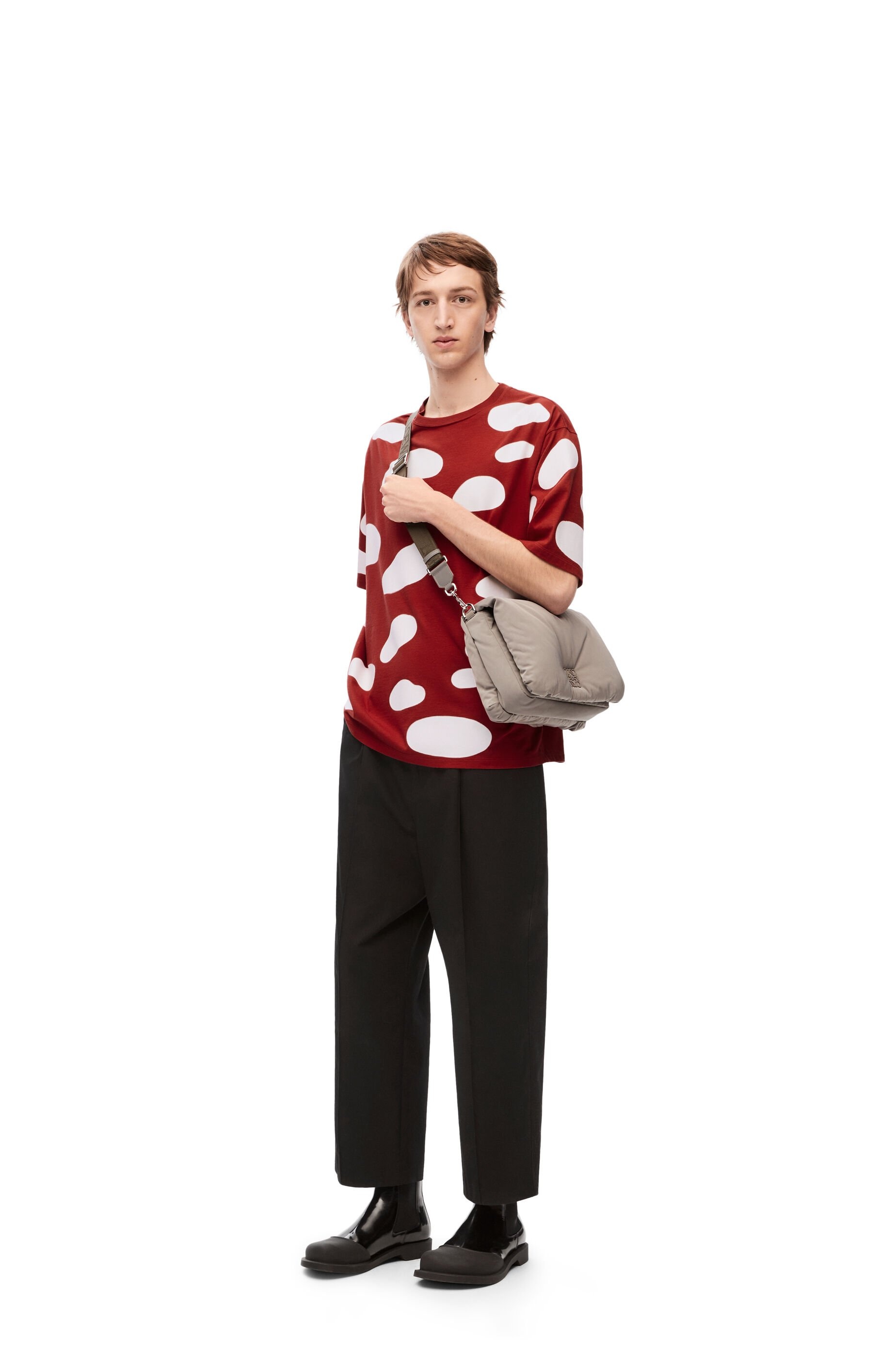 Mushroom loose fit T-shirt in cotton - 2