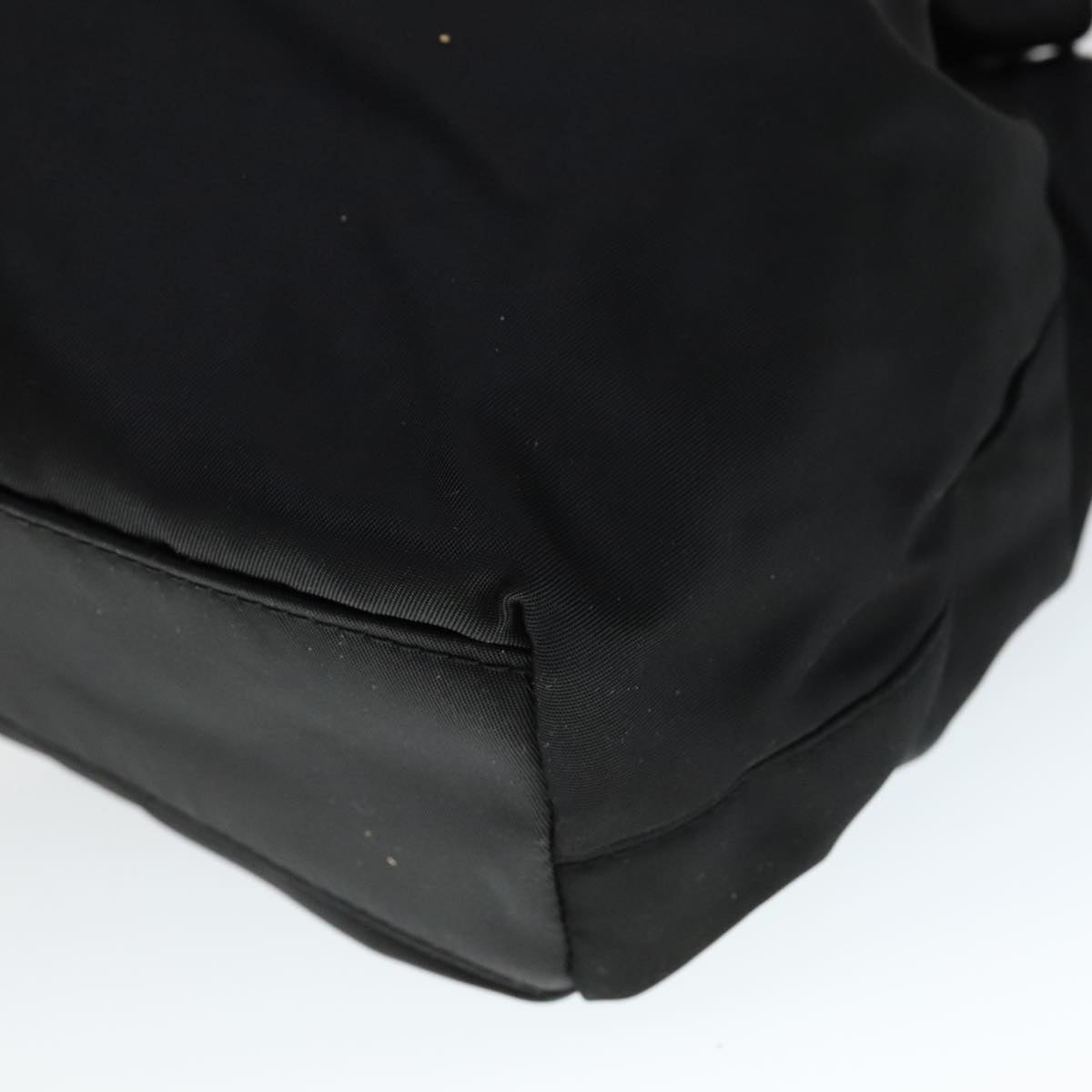 DIOR Maris Pearl Hand Bag Nylon Black - 12