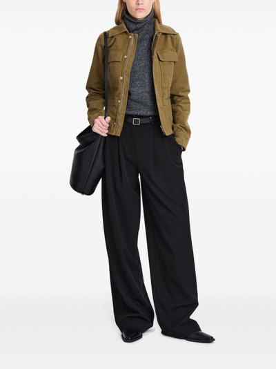 Proenza Schouler brushed cotton military jacket outlook