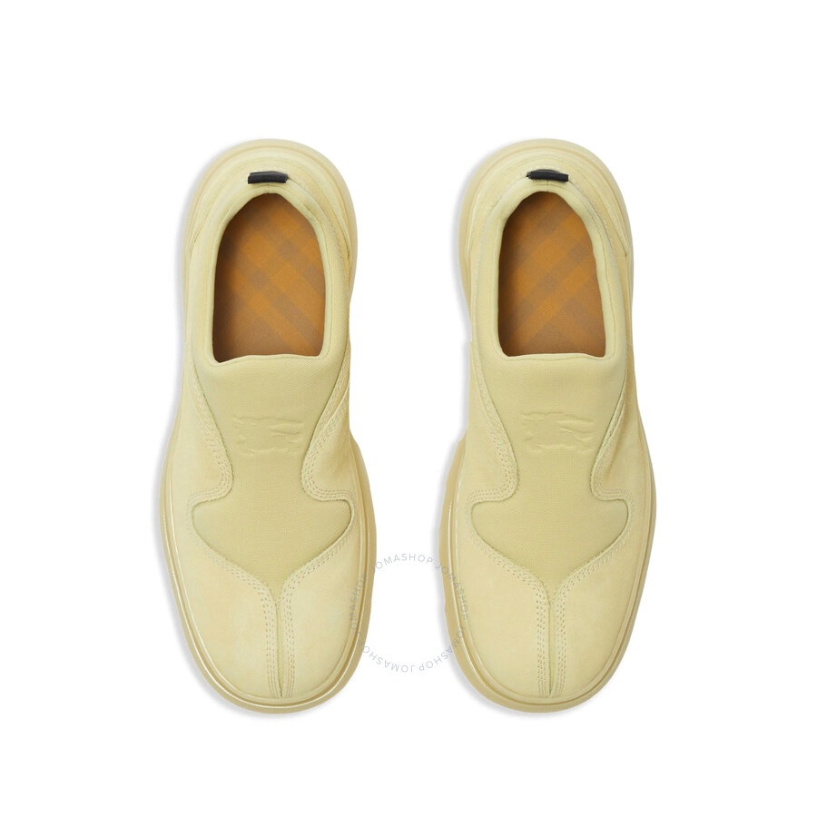 Burberry EKD Slip-On Suede Foam Sneakers - 2
