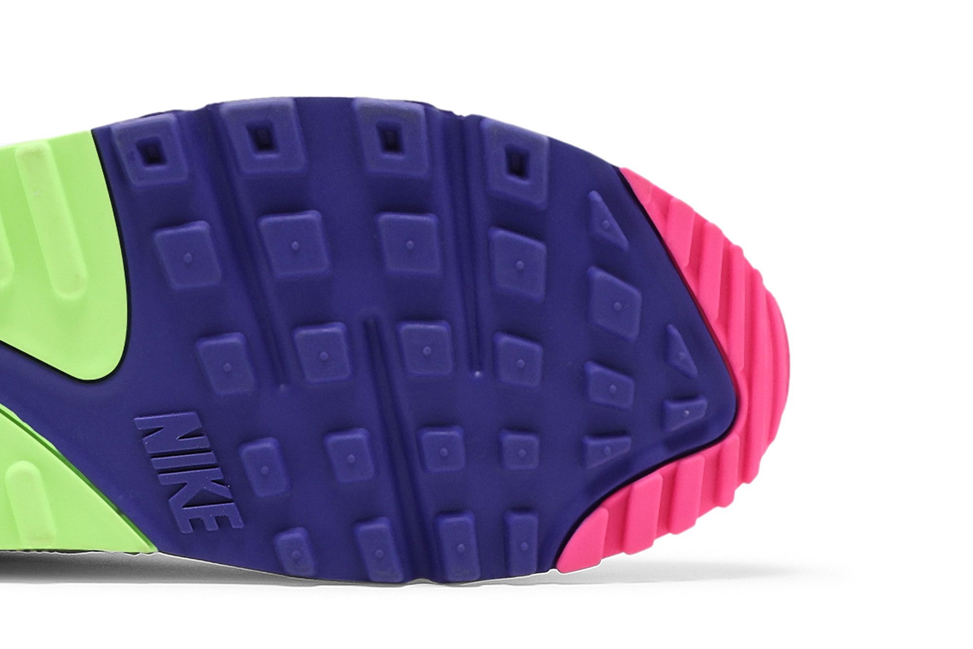 Wmns Air Max 90 'White Indigo Burst Volt' - 5