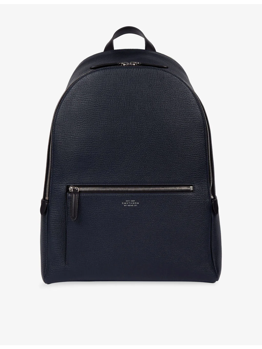 Ludlow Logo-Embossed Leather Backpack - 1