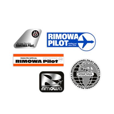 RIMOWA Stickers Set Pilot Stickers Set outlook