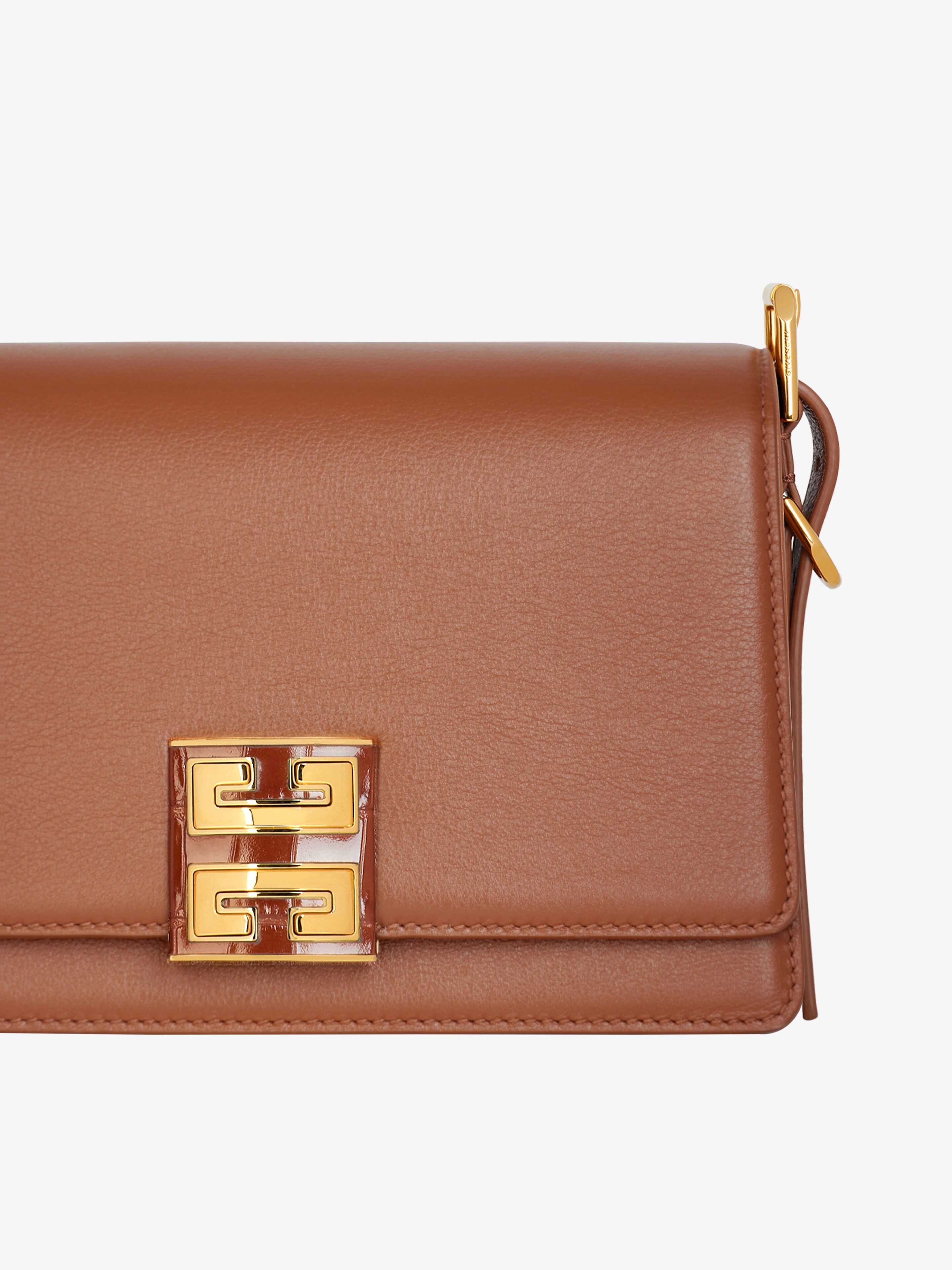 MEDIUM 4G CROSSBODY BAG IN GRAINED LEATHER - 6