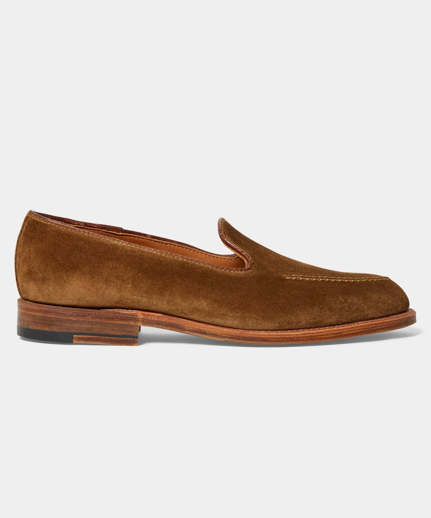 Todd Snyder X Alden Venetian Suede Loafer - 1