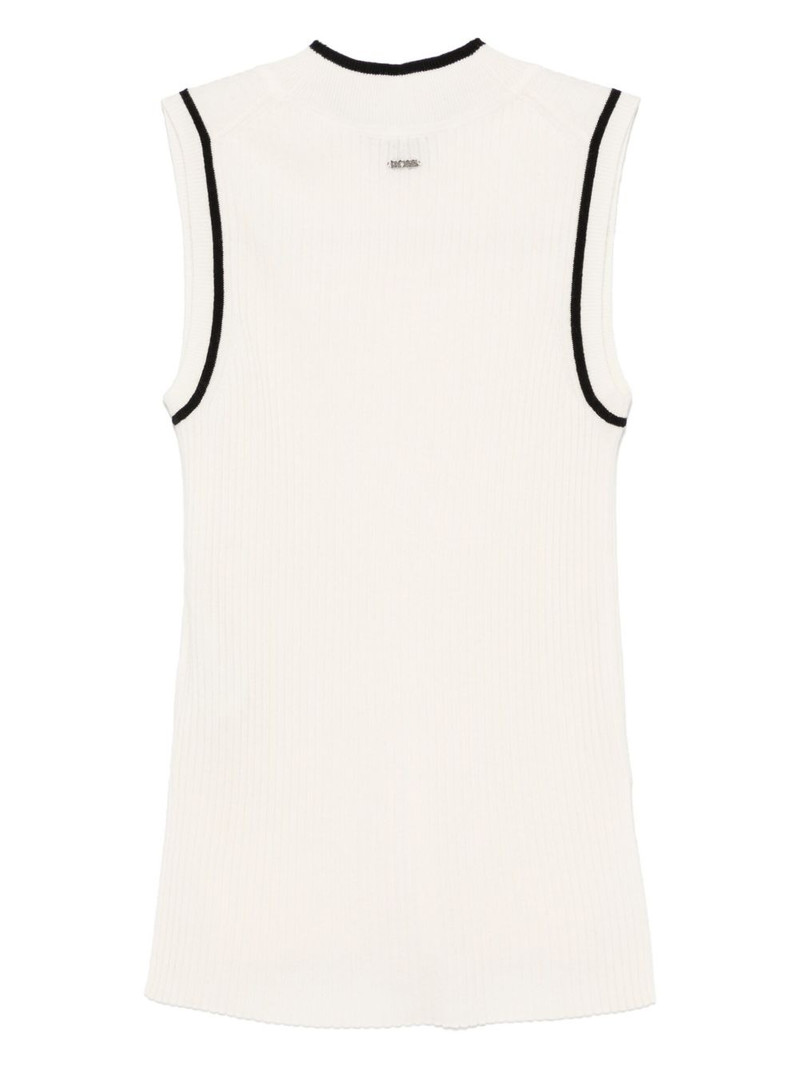 BOSS stripe-detail tank top outlook