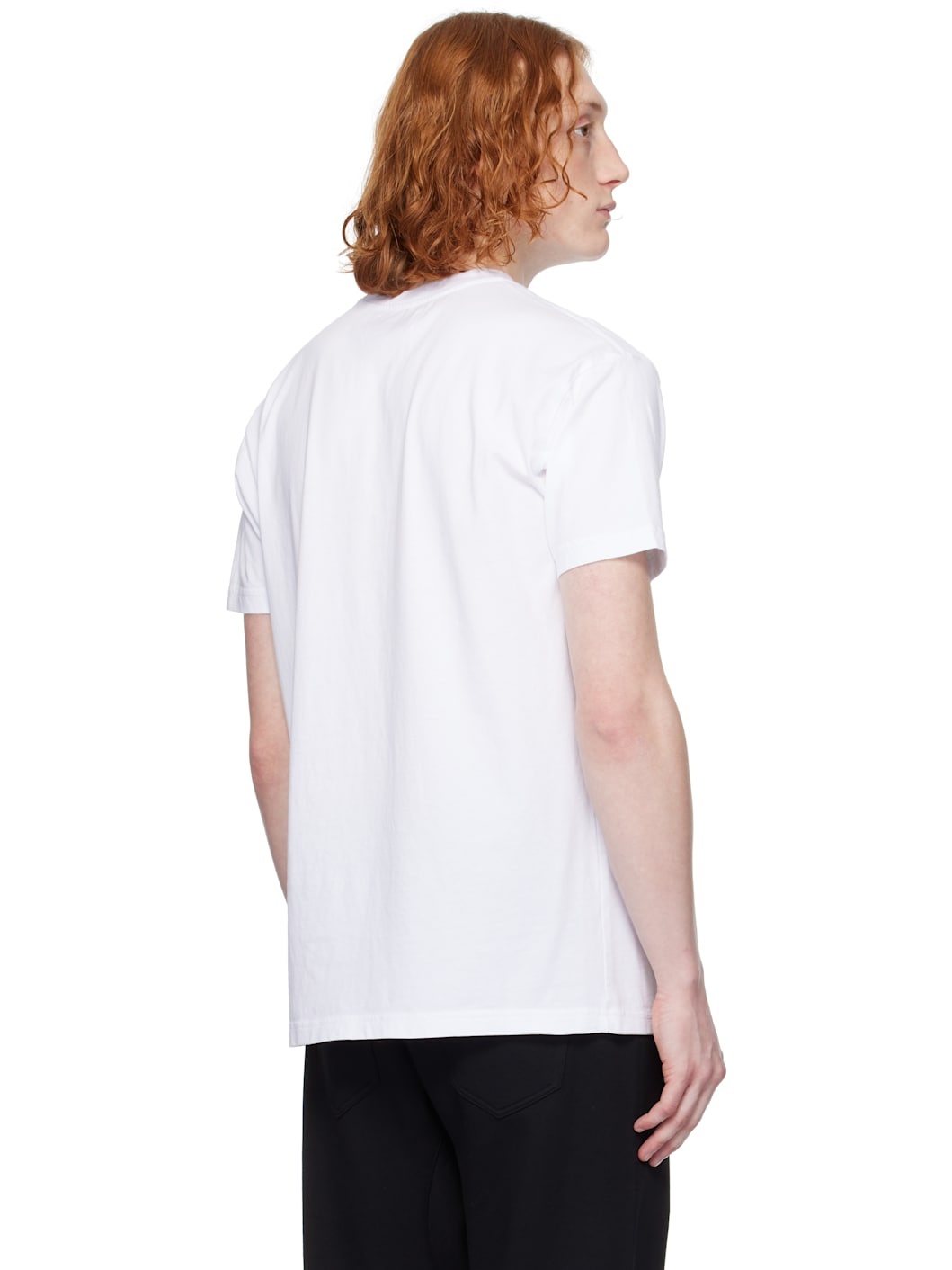 White Stencil Orb Classic T-shirt - 3