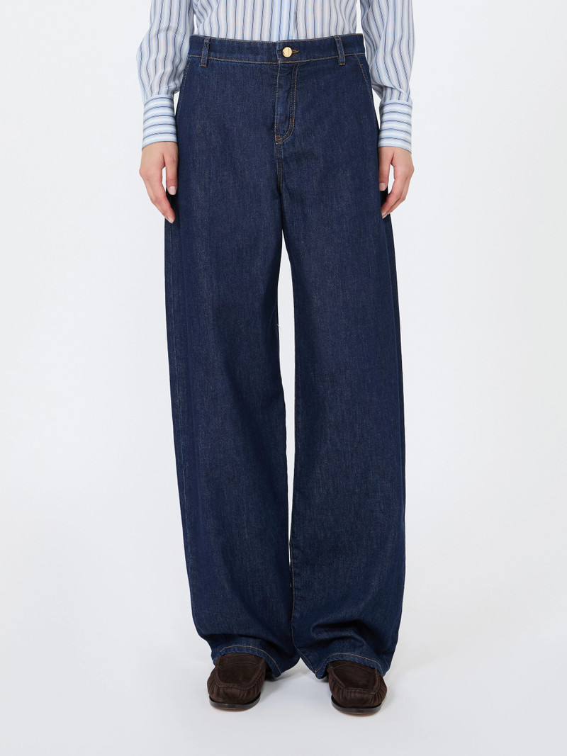 CONICO Barrel-leg denim trousers - NAVY 3