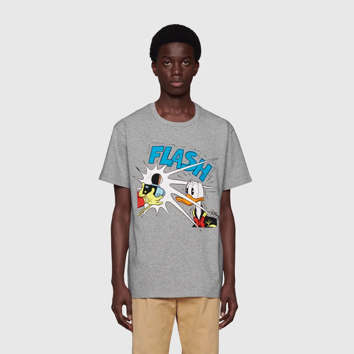 Disney x Gucci  Donald Duck print T-shirt - 3