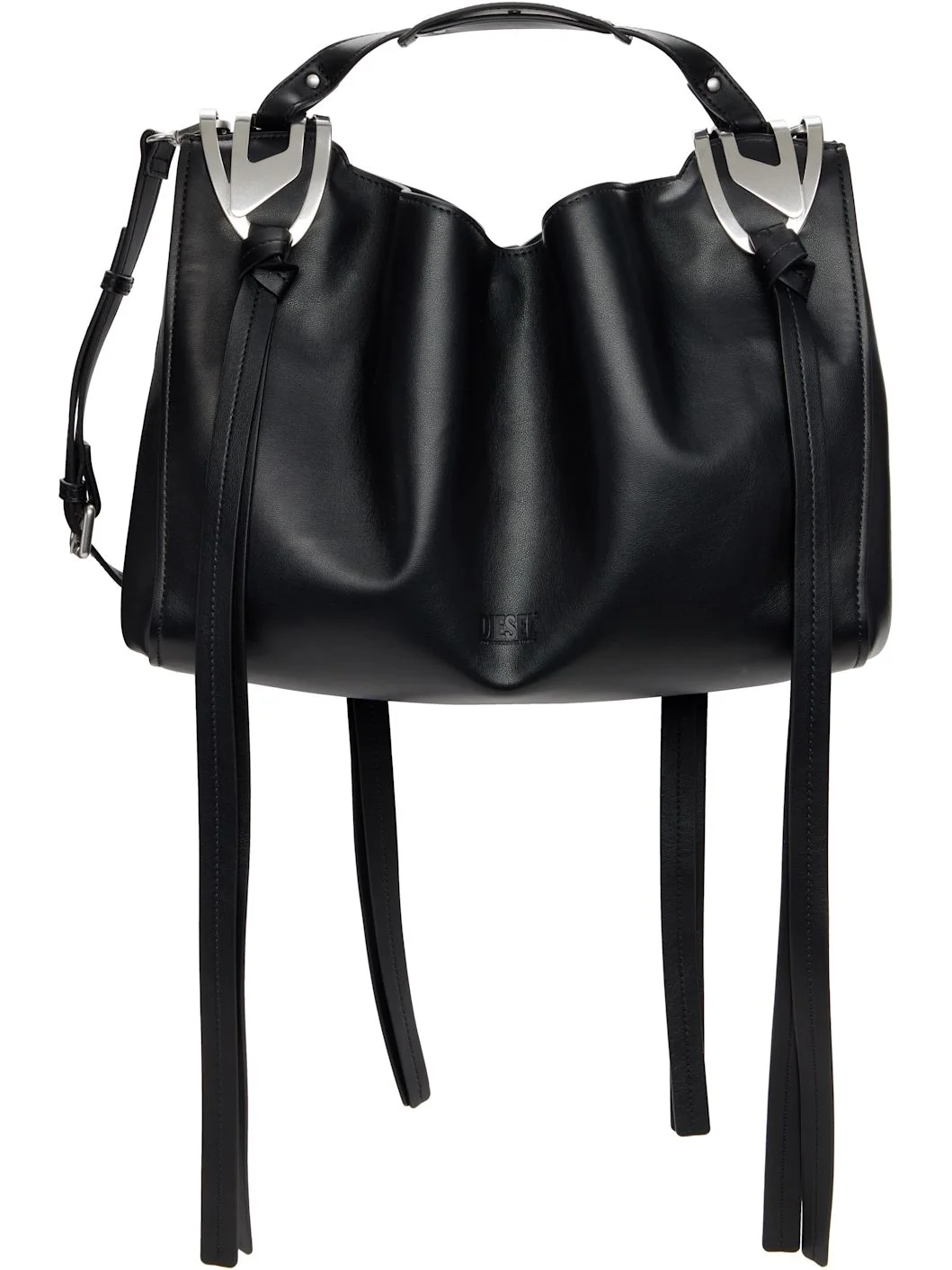 Black Knot-D Top Handle Bag - 1