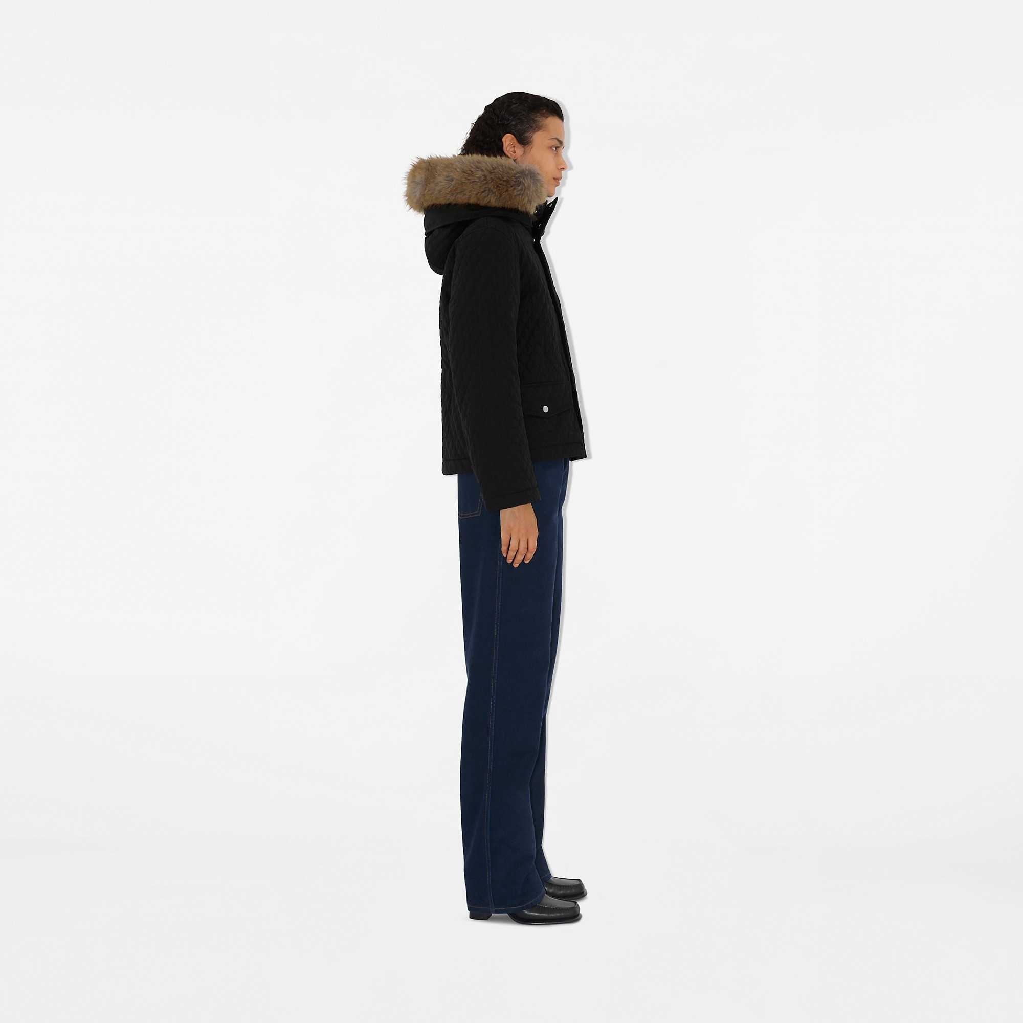 Quilted Cotton Blend Jacket - 3