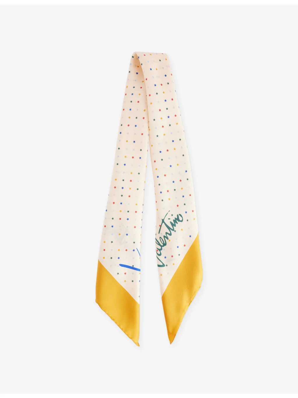 Silk Bandeau Scarf - 1