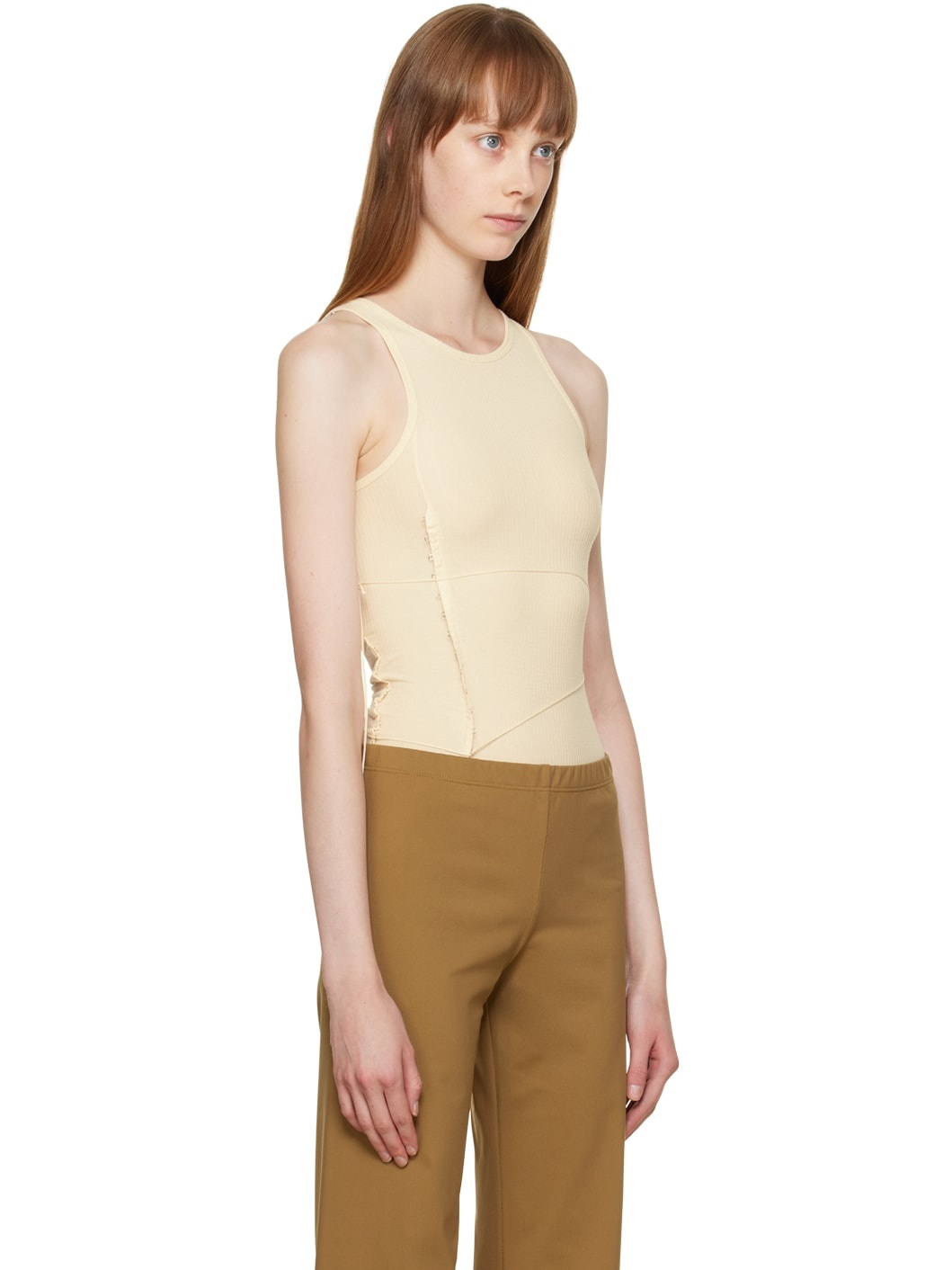 Off-White Tie Bodysuit - 2