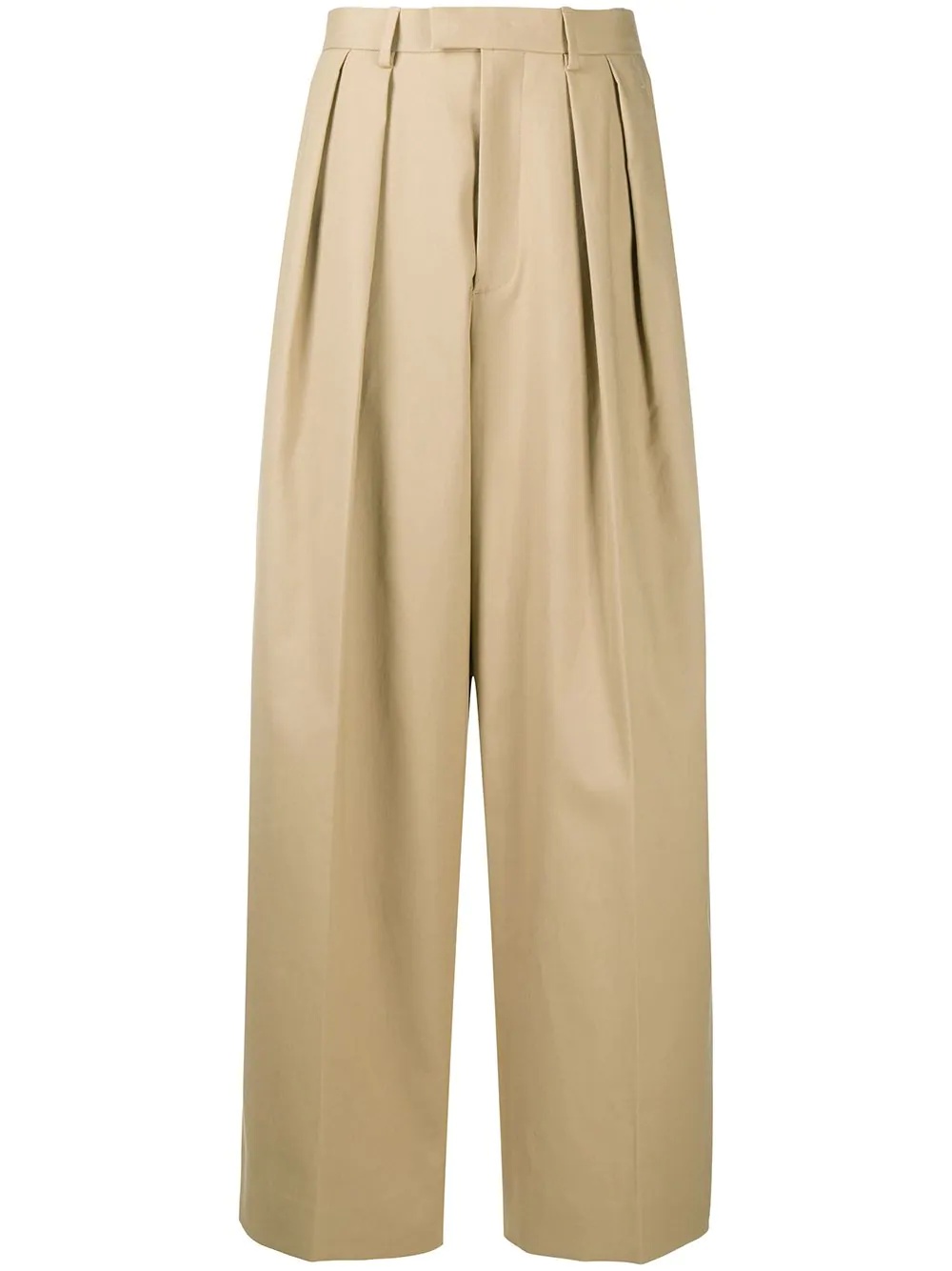 tailored palazzo pants - 1