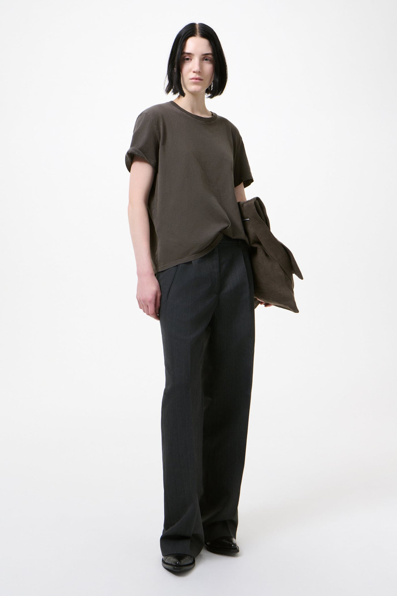 Our Legacy Classic T-Shirt Worn Graphite Legacy Jersey outlook