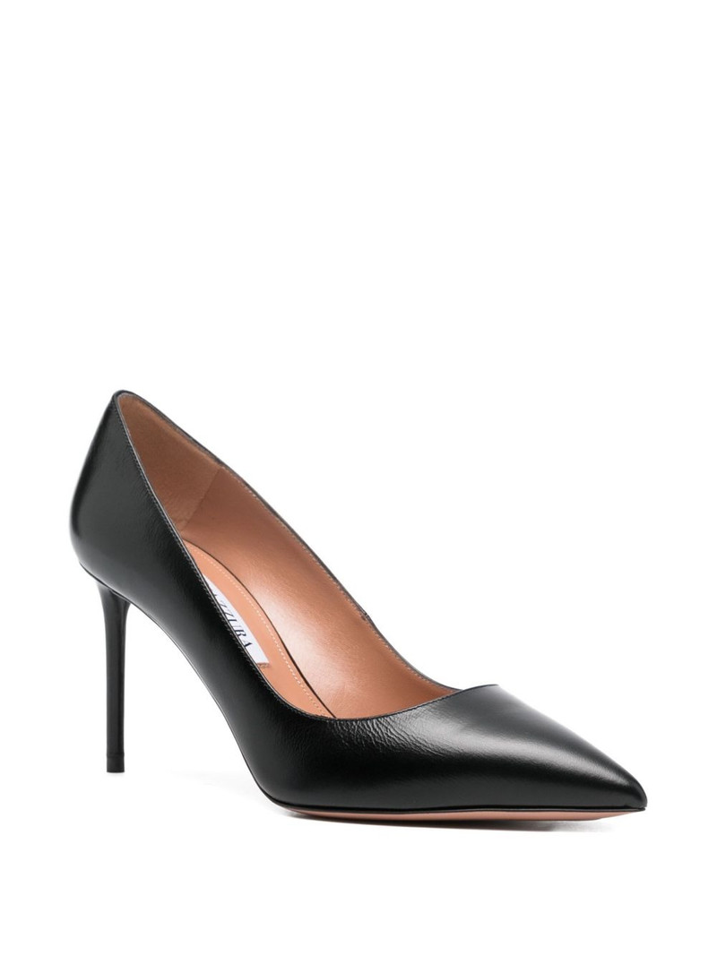 AQUAZZURA 85mm Purist pointed pumps outlook