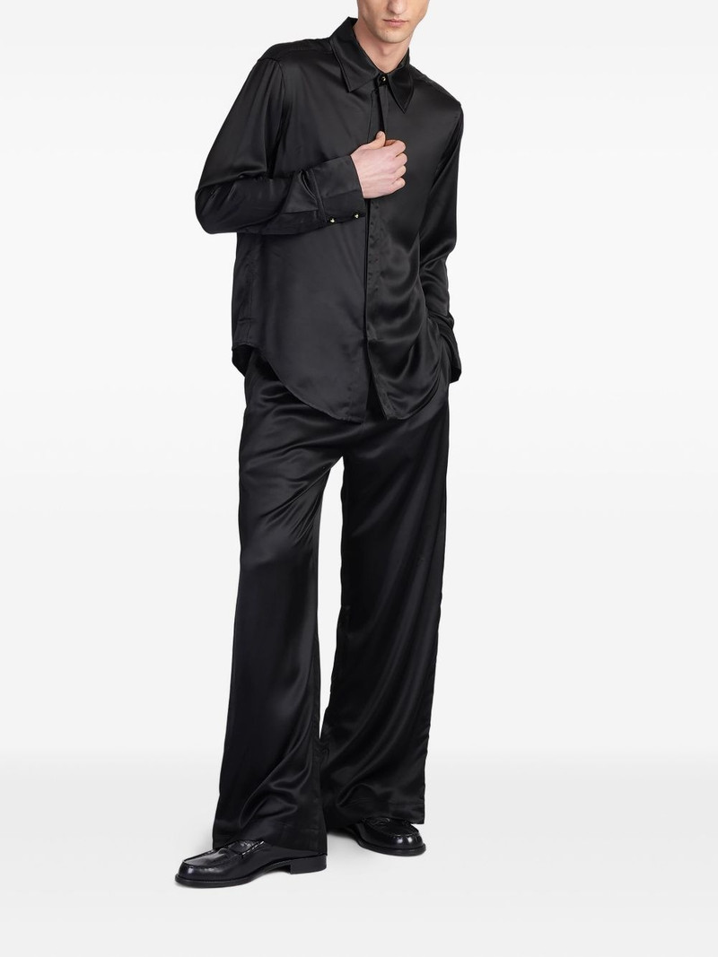 Marine Serre drawstring-fastening trousers outlook