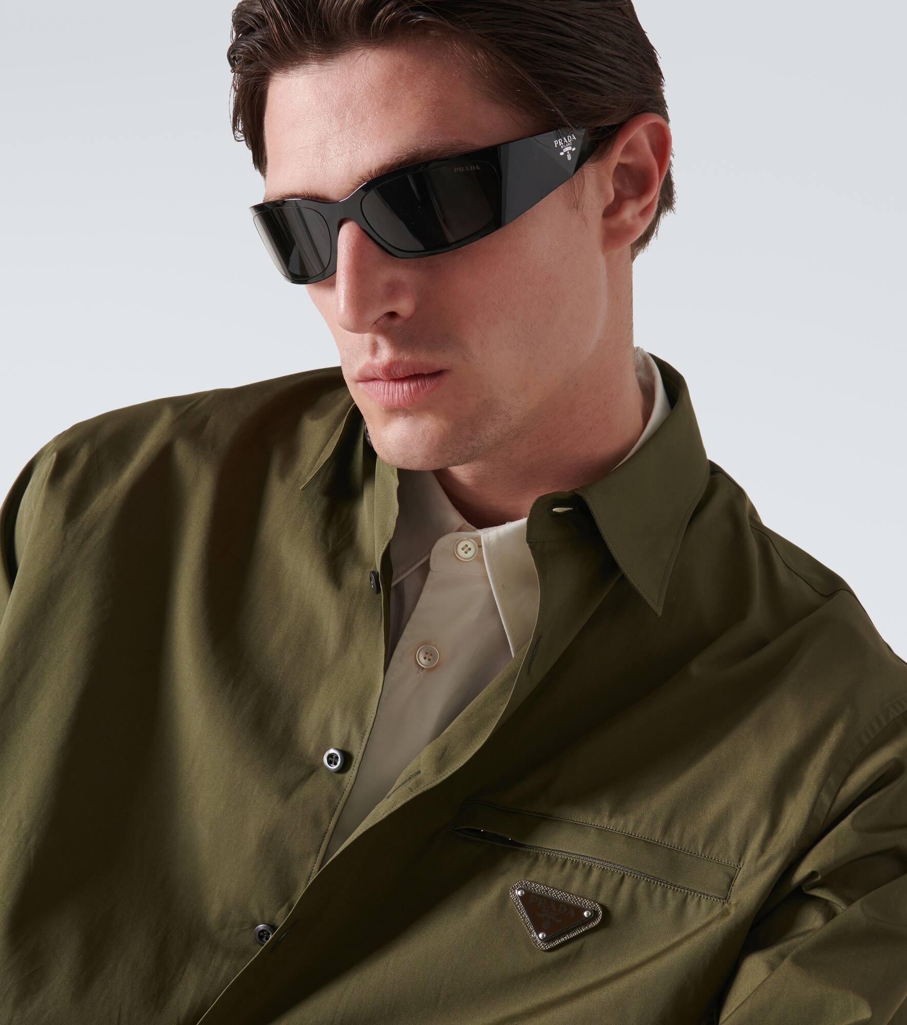 Prada Symbole rectangular sunglasses - 2