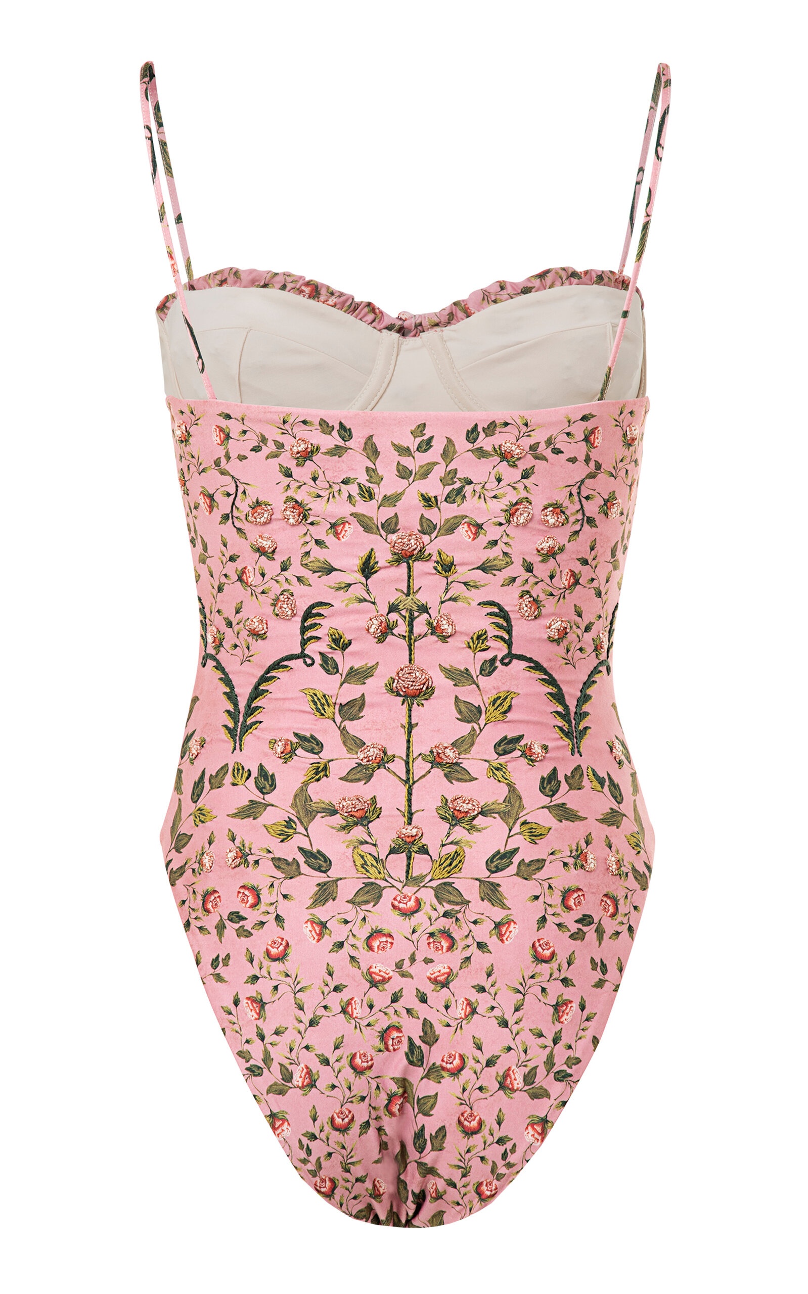 Ebano Sueño Embroidered One-Piece Swimsuit pink - 3